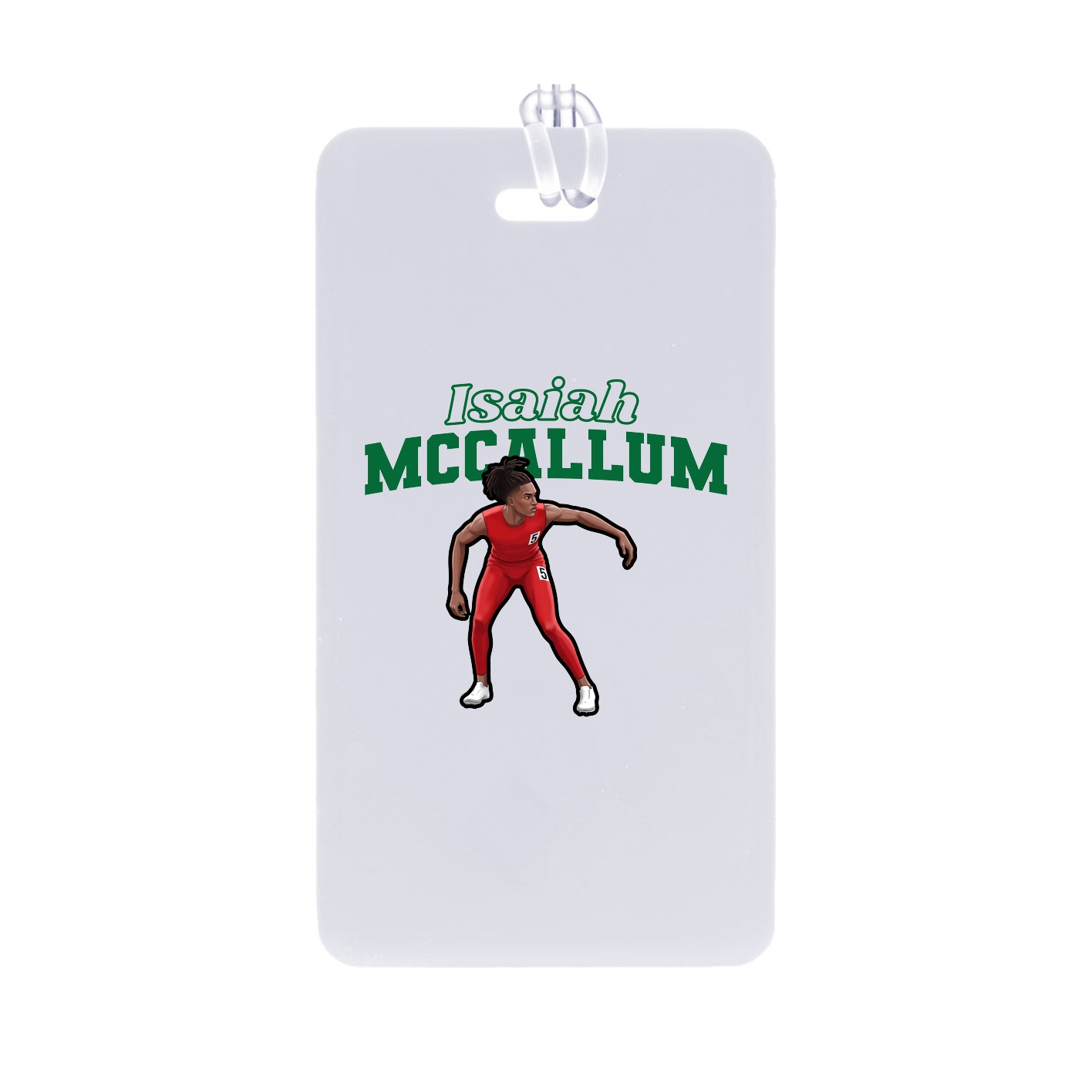 Bag Tag — Name Arch in Classic
