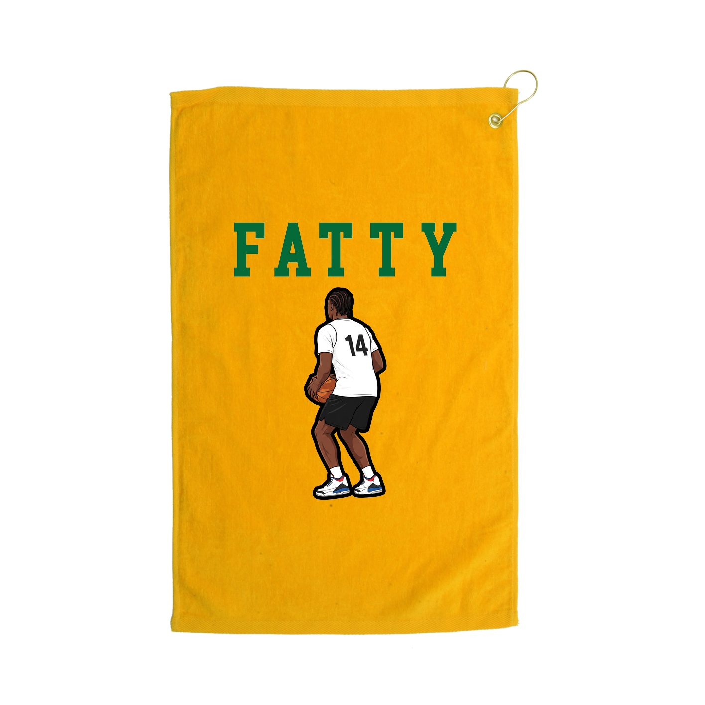 Golf Towel — Shirsey in Gold