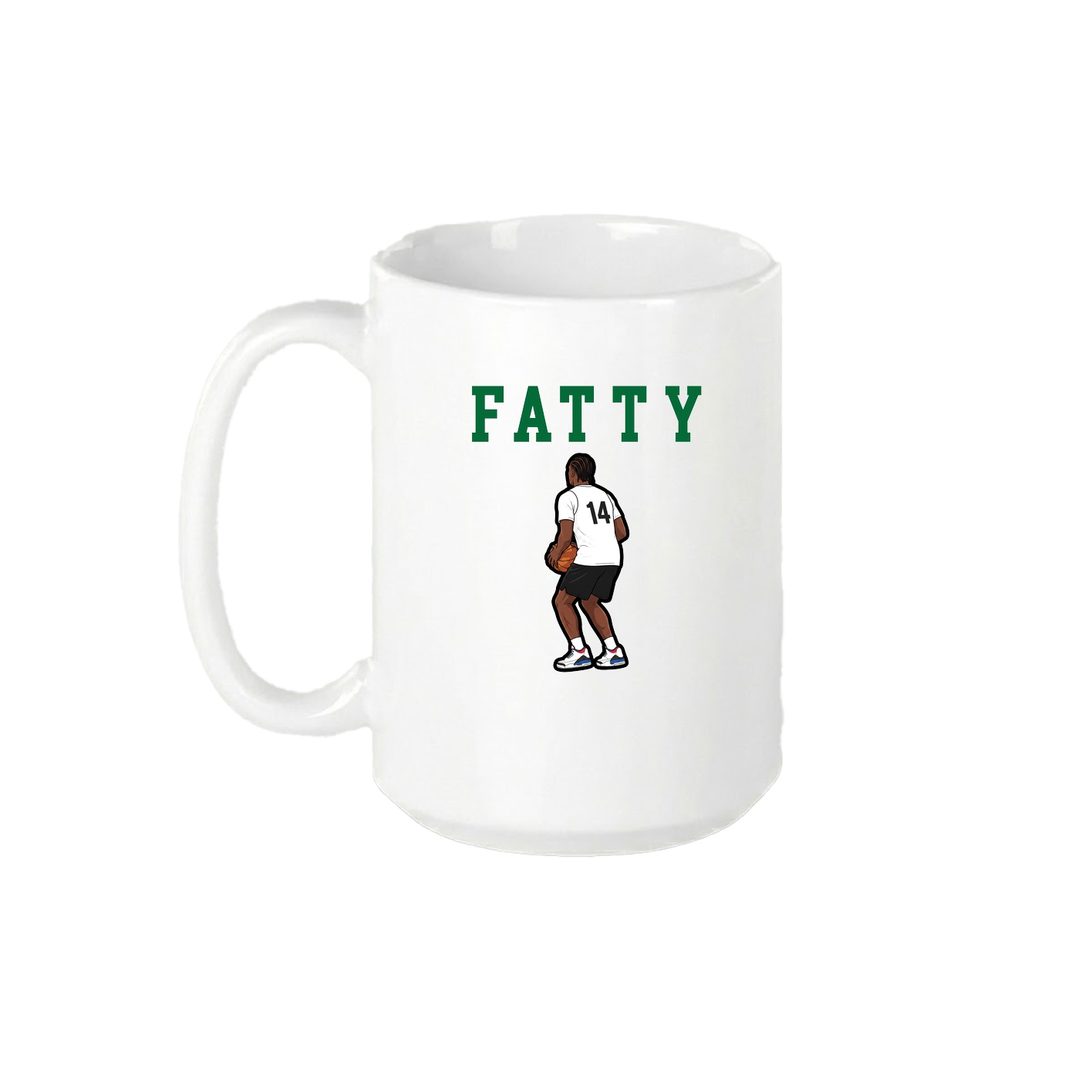 15oz Coffee Mug — Shirsey in White
