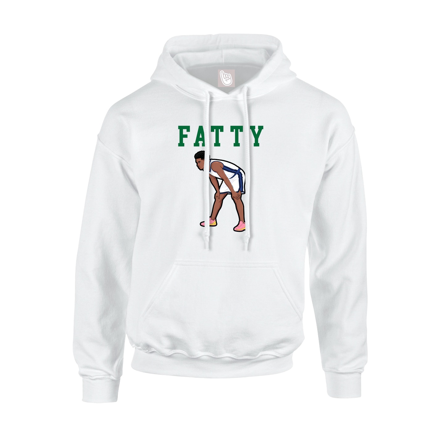 Hoodie — Shirsey in White