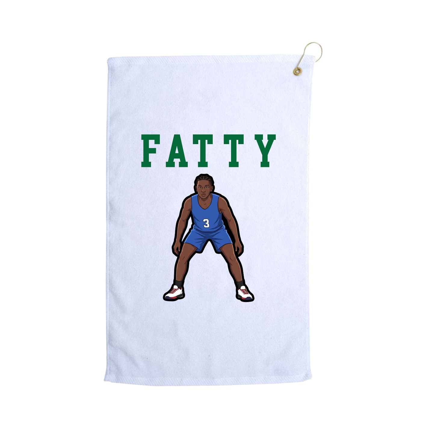 Golf Towel — Shirsey in White