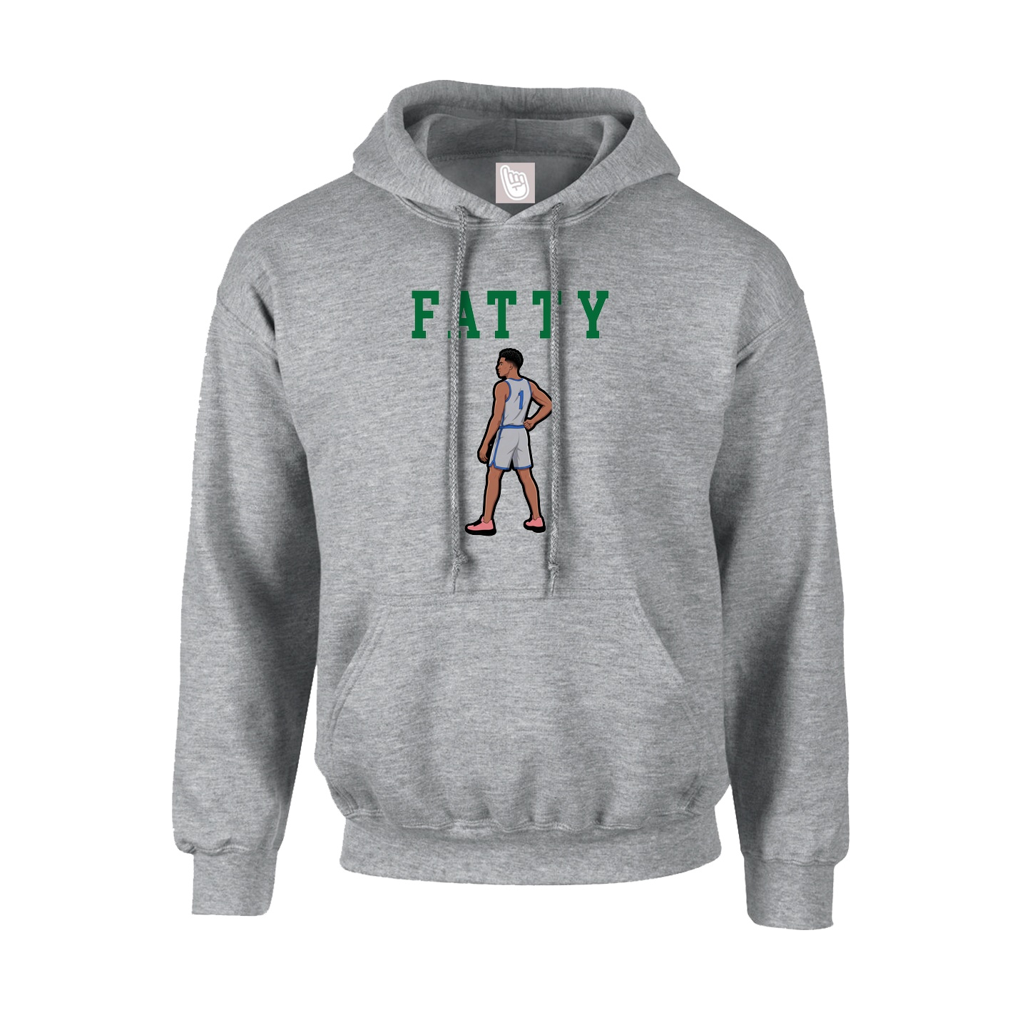 Hoodie — Shirsey in Grey