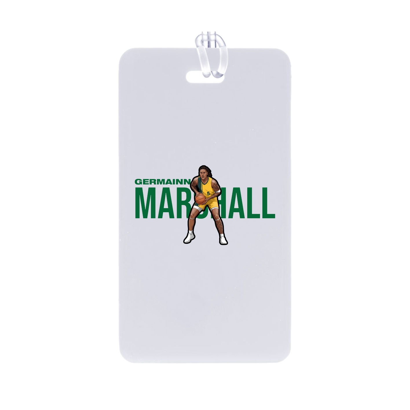 Bag Tag — Player Name in Classic