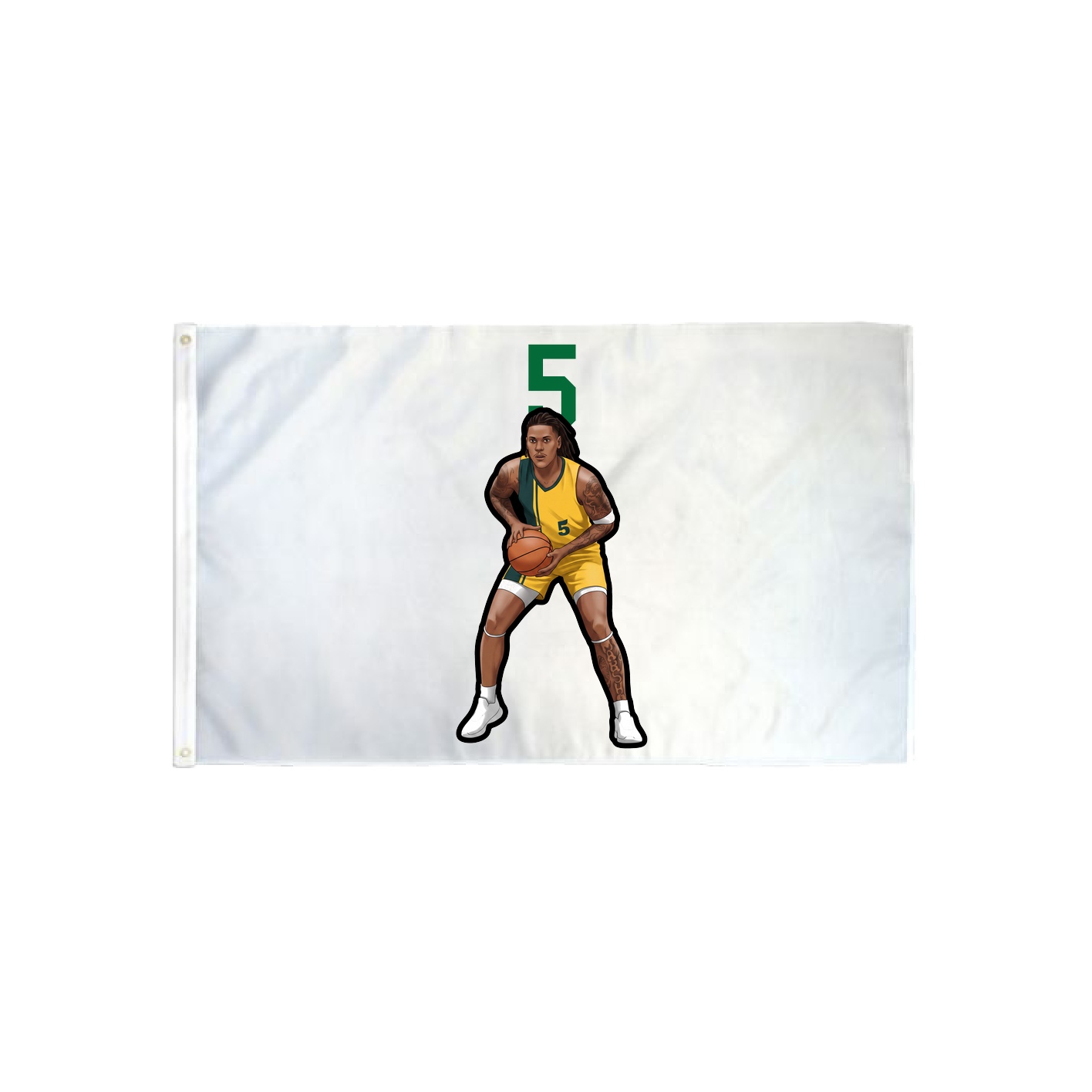 3x5 Flag — Number Top in Classic