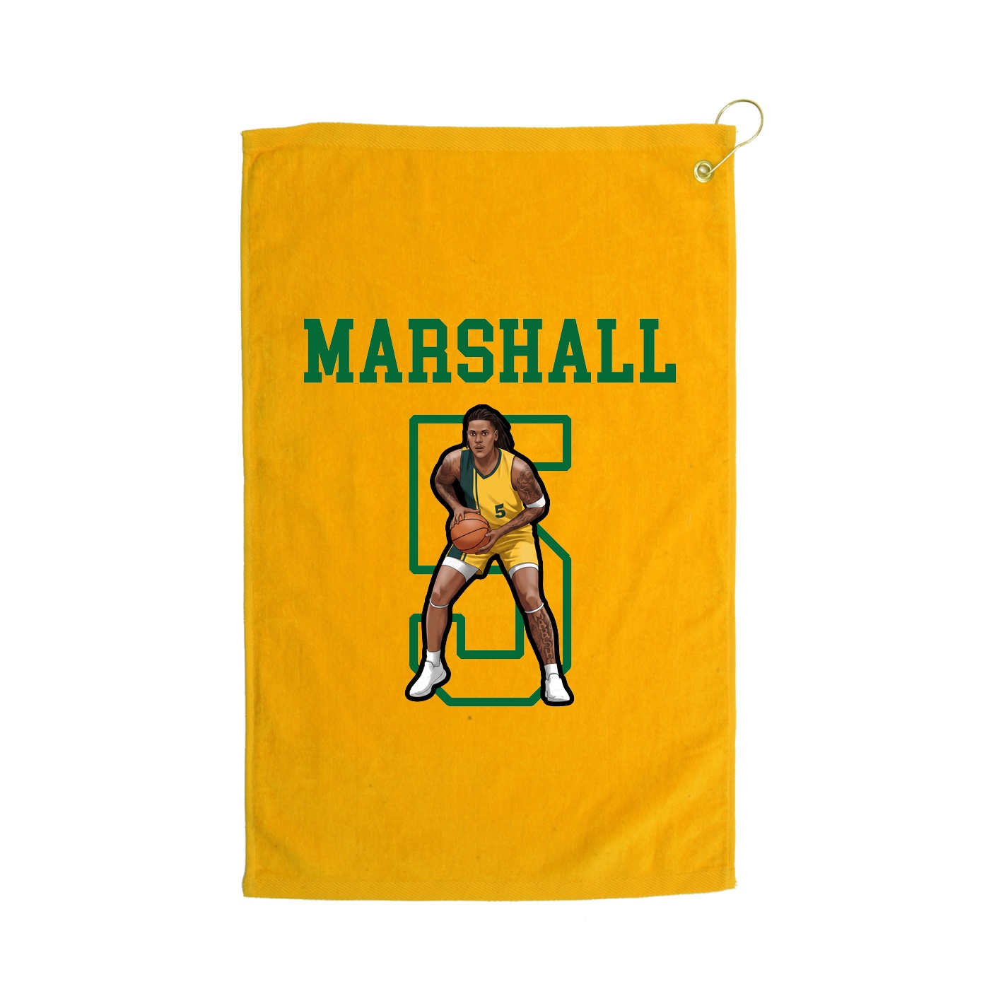Golf Towel — Shirsey in Gold