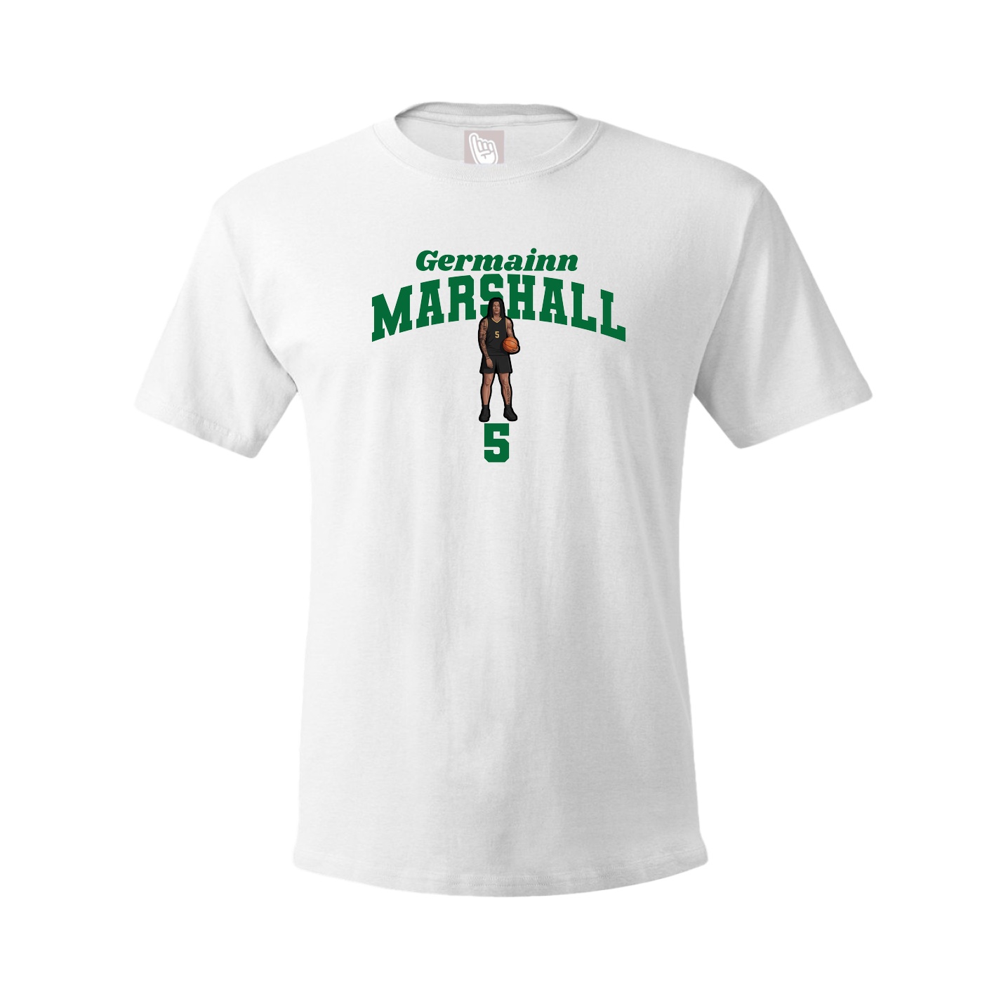 Youth Tee — Signature Arch in White