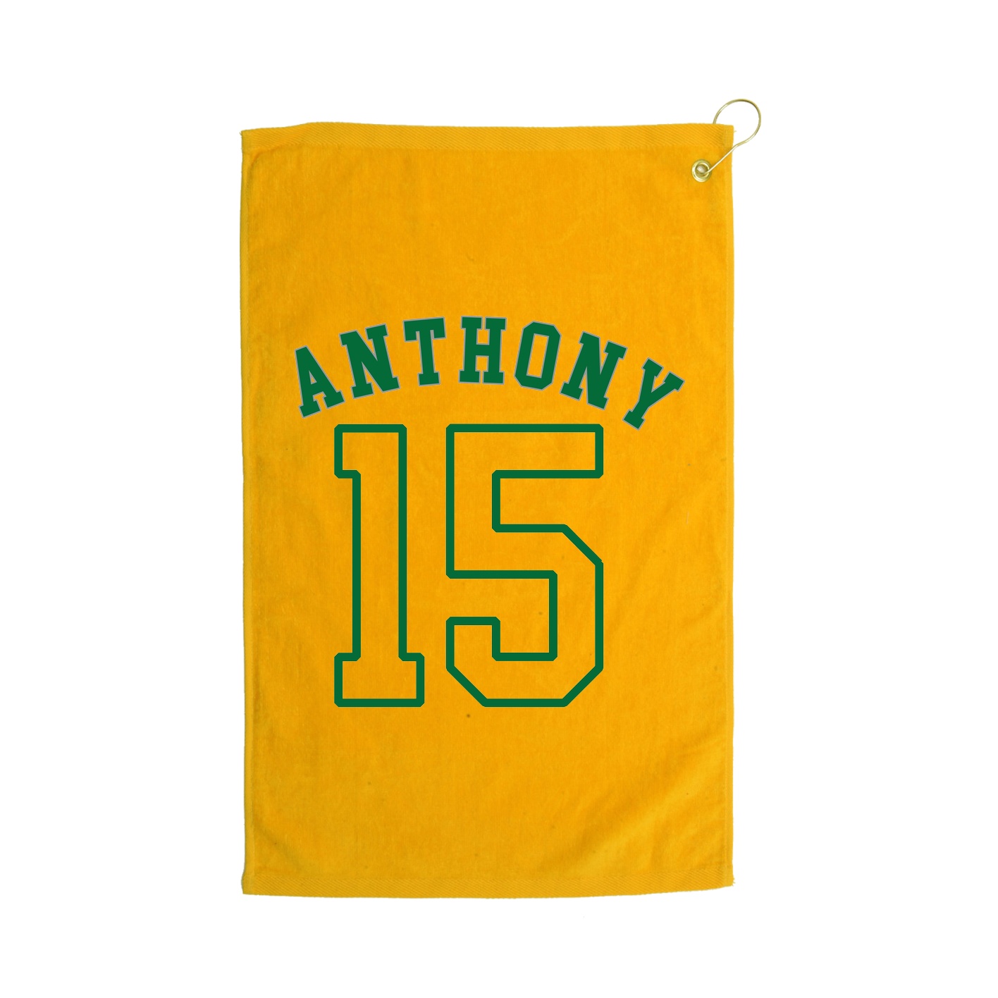 Golf Towel — Shirsey Arch in Gold