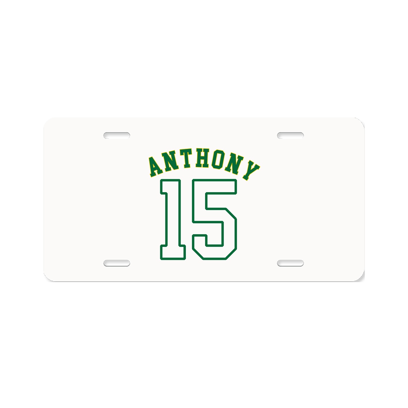 License Plate — Shirsey Arch in Classic