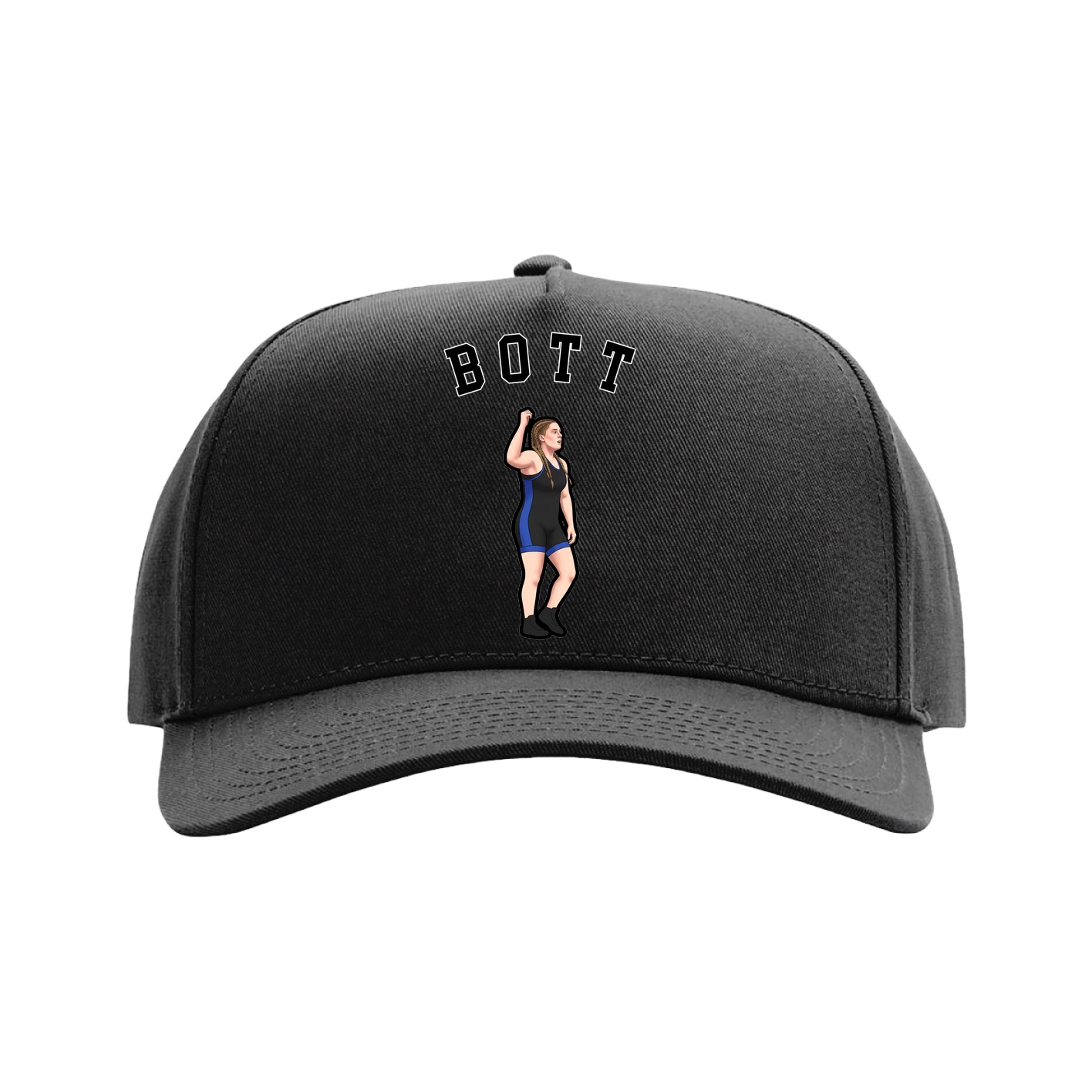 Full Fabric Five-Panel Champ Cap