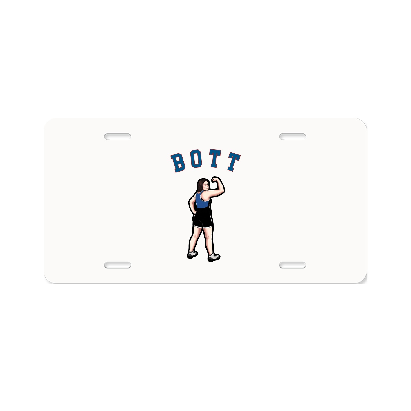 License Plate — Shirsey Arch in Classic