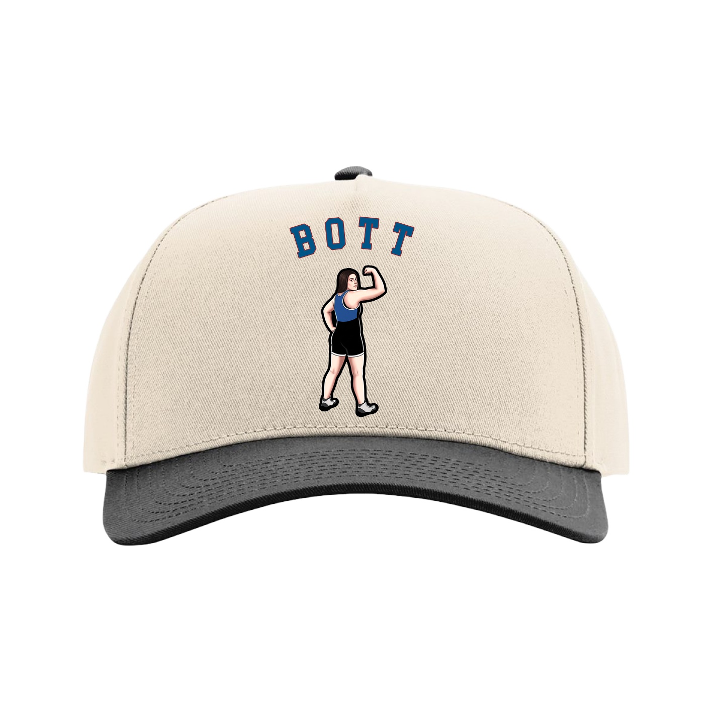 Full Fabric Five-Panel Champ Cap