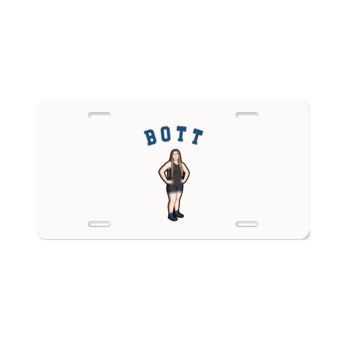 License Plate — Shirsey Arch in Classic