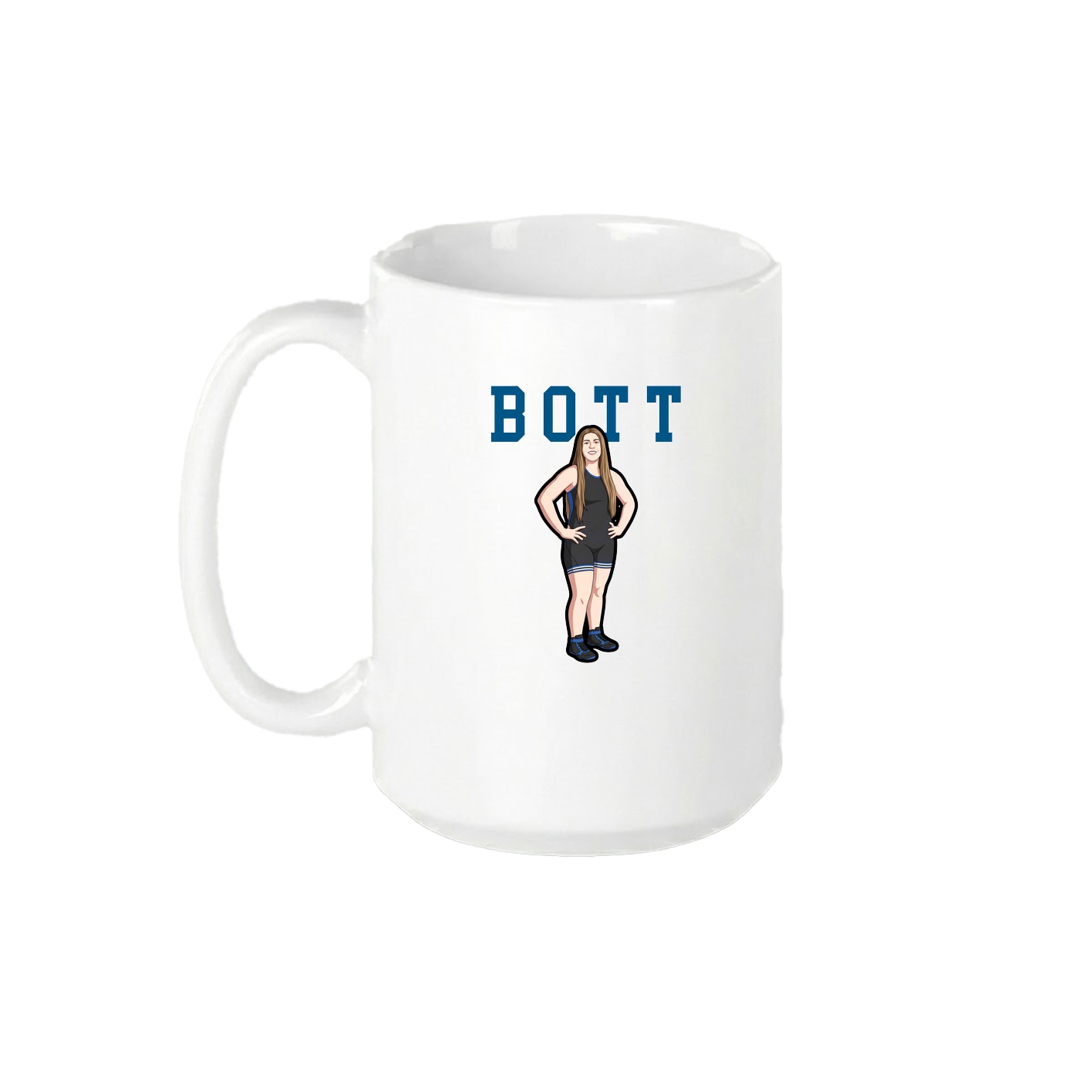 15oz Coffee Mug — Shirsey in White