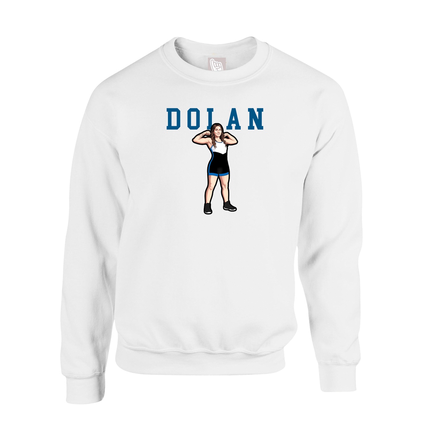 Fleece Crew — Shirsey in White