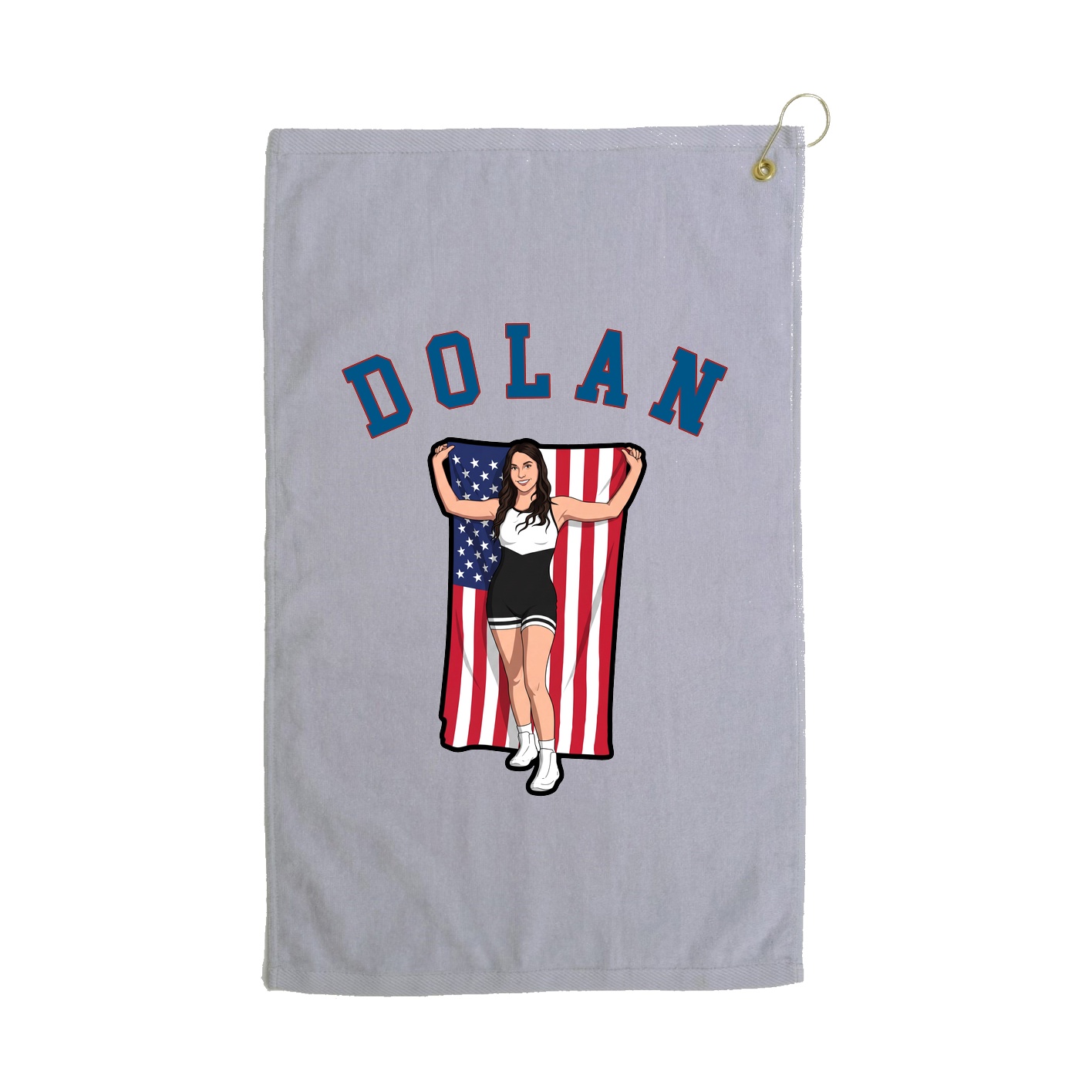 Golf Towel — Shirsey Arch in Grey