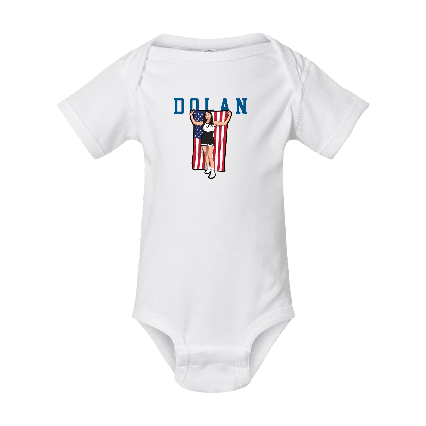 Baby Onesie — Shirsey in White