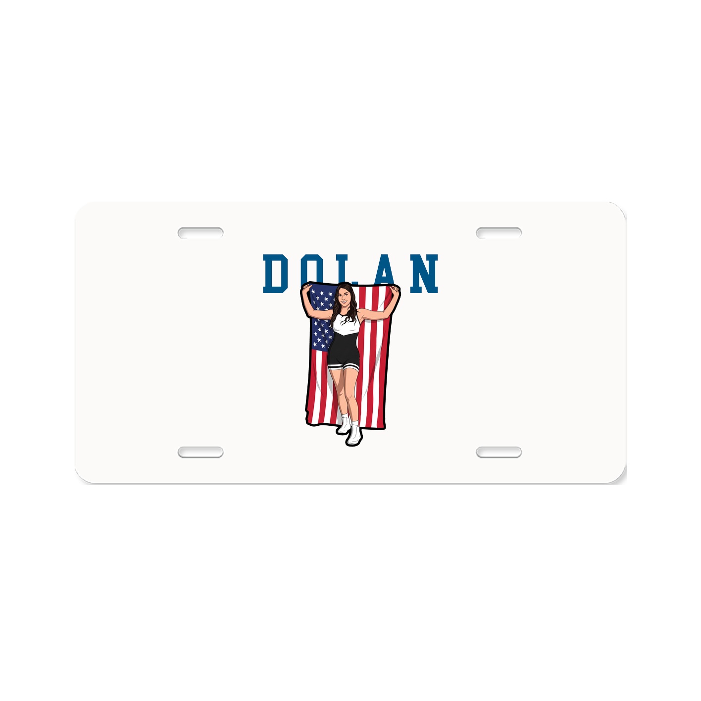 License Plate — Shirsey in Classic