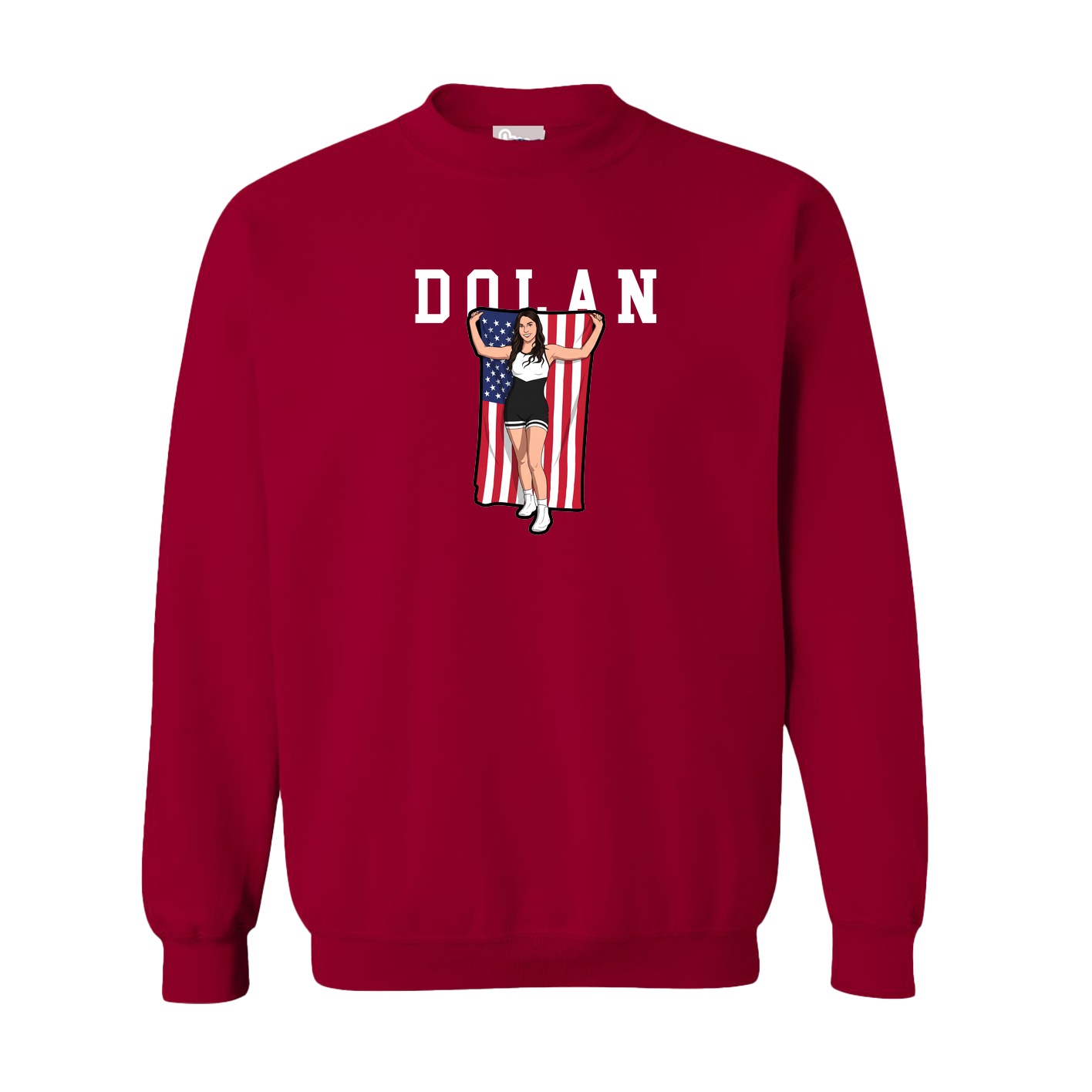 Fleece Crew — Shirsey in Cardinal