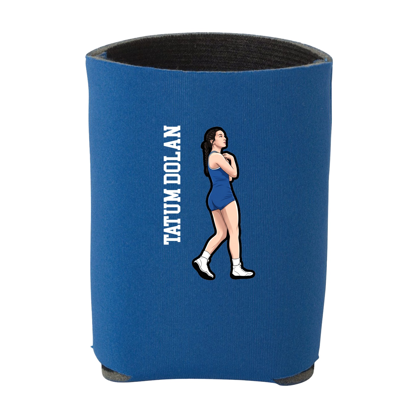 Can Holder — Name Vertical in Royal