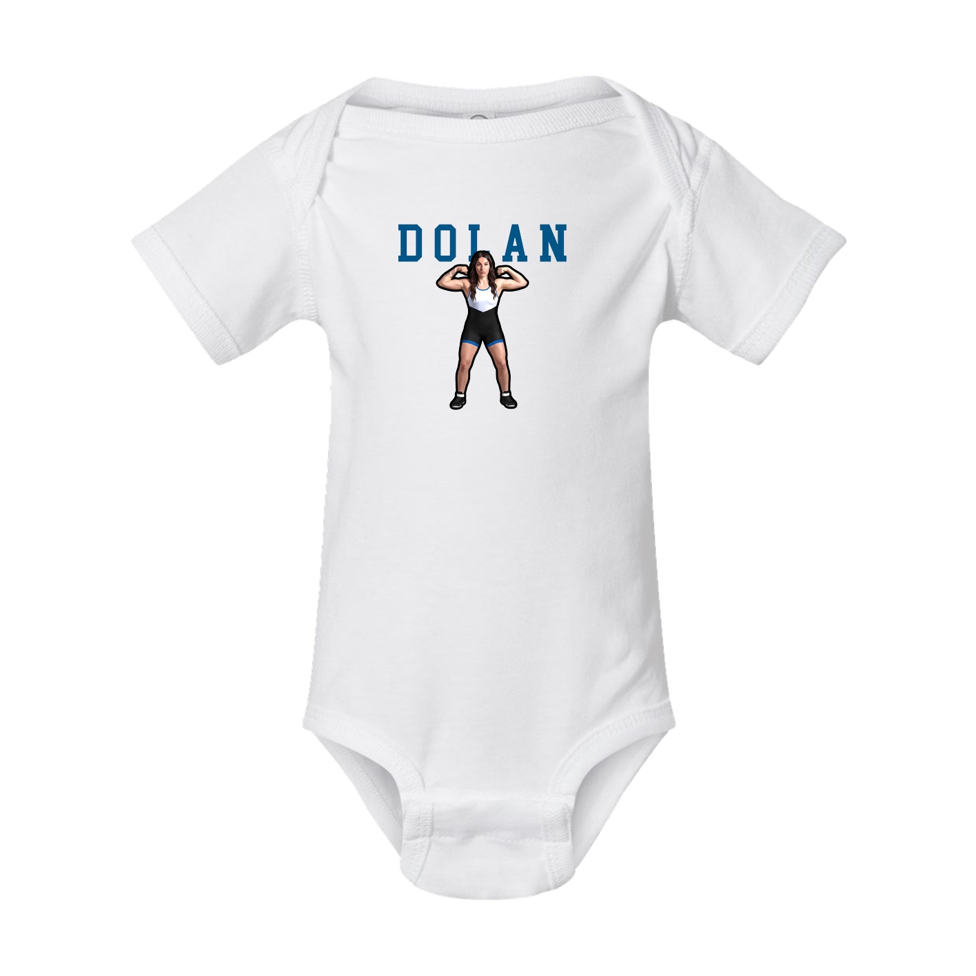Baby Onesie — Shirsey in White
