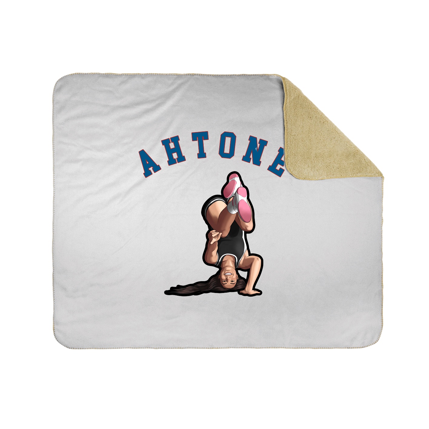 Throw Blanket — Shirsey Arch in White