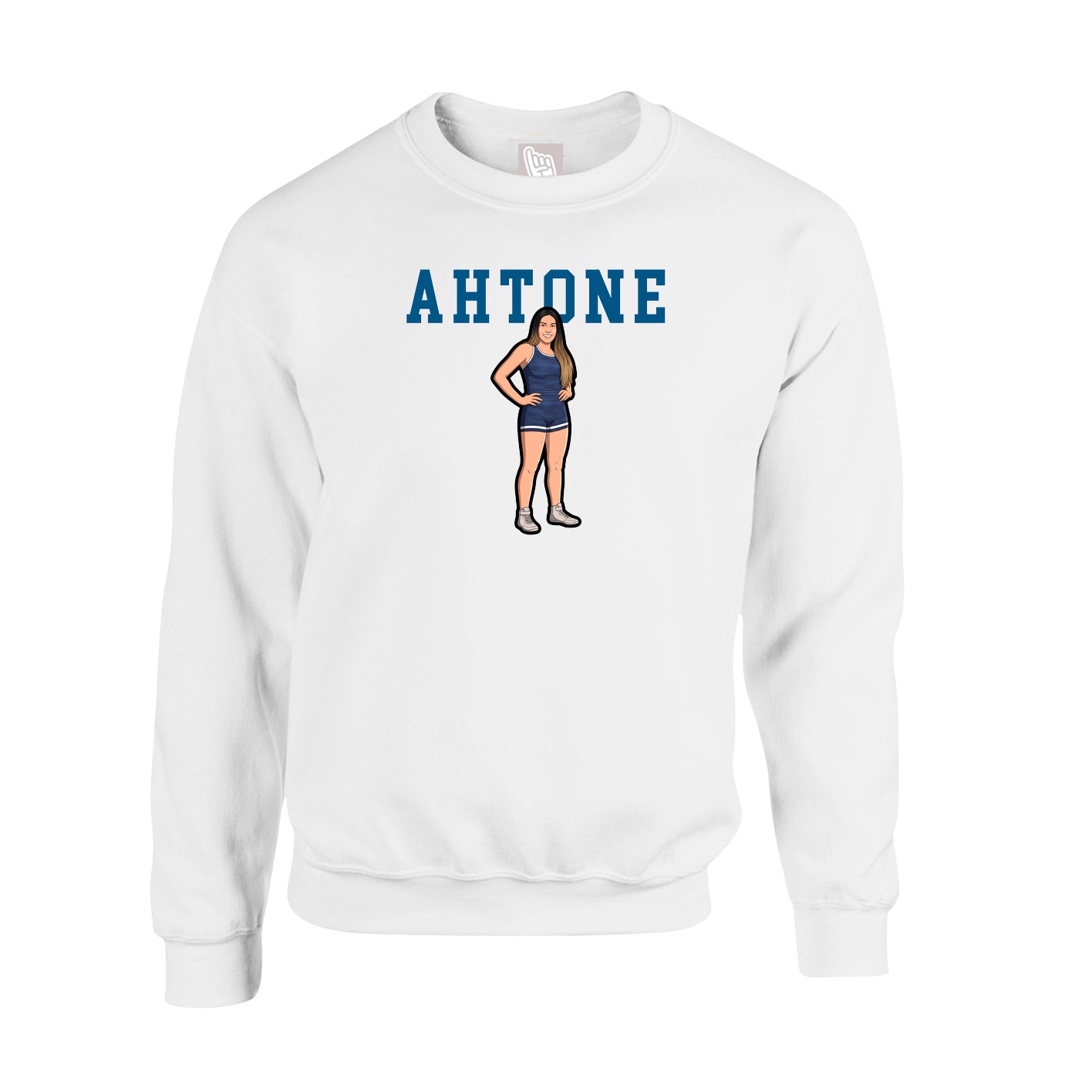 Fleece Crew — Shirsey in White