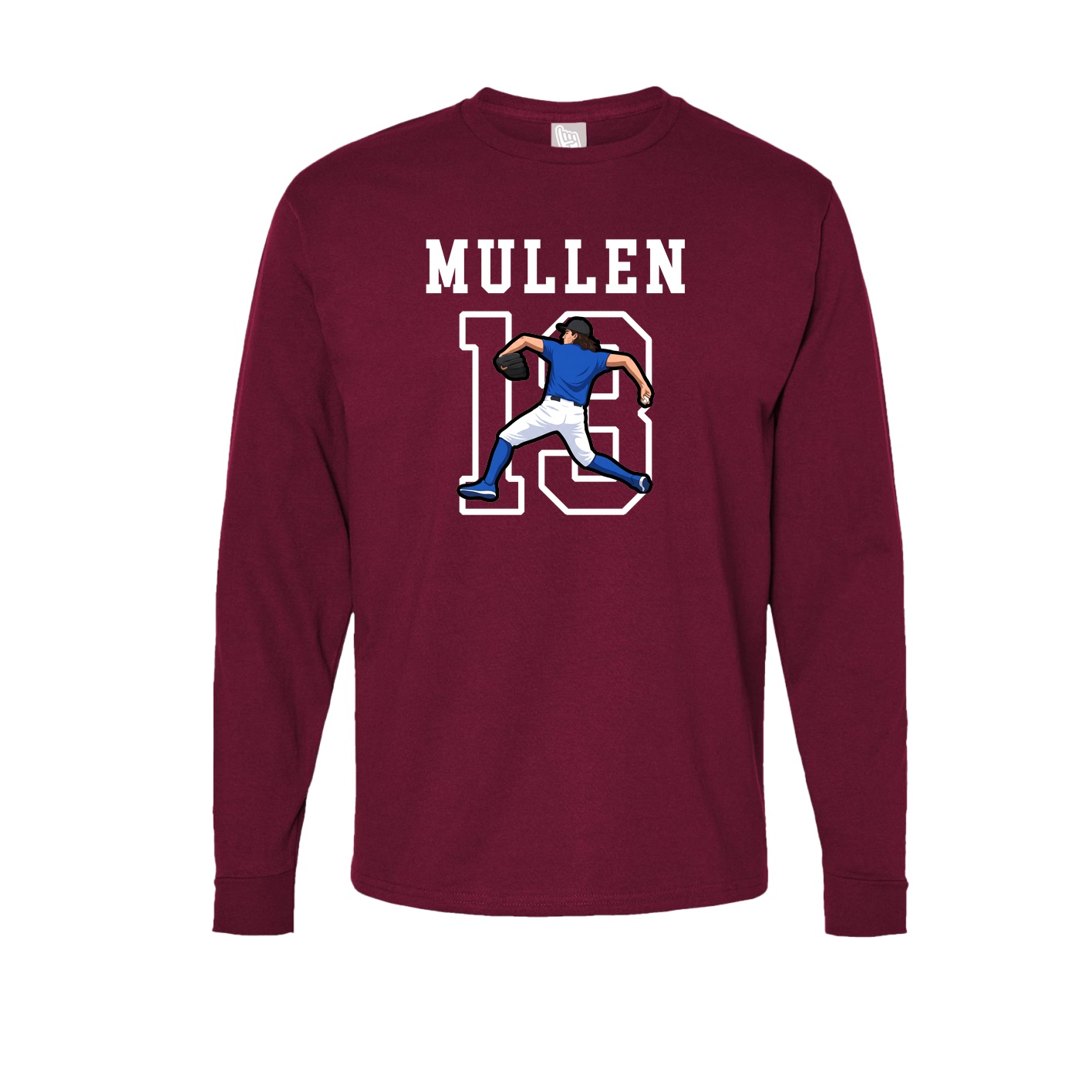Long Sleeve Tee — Shirsey in Cardinal