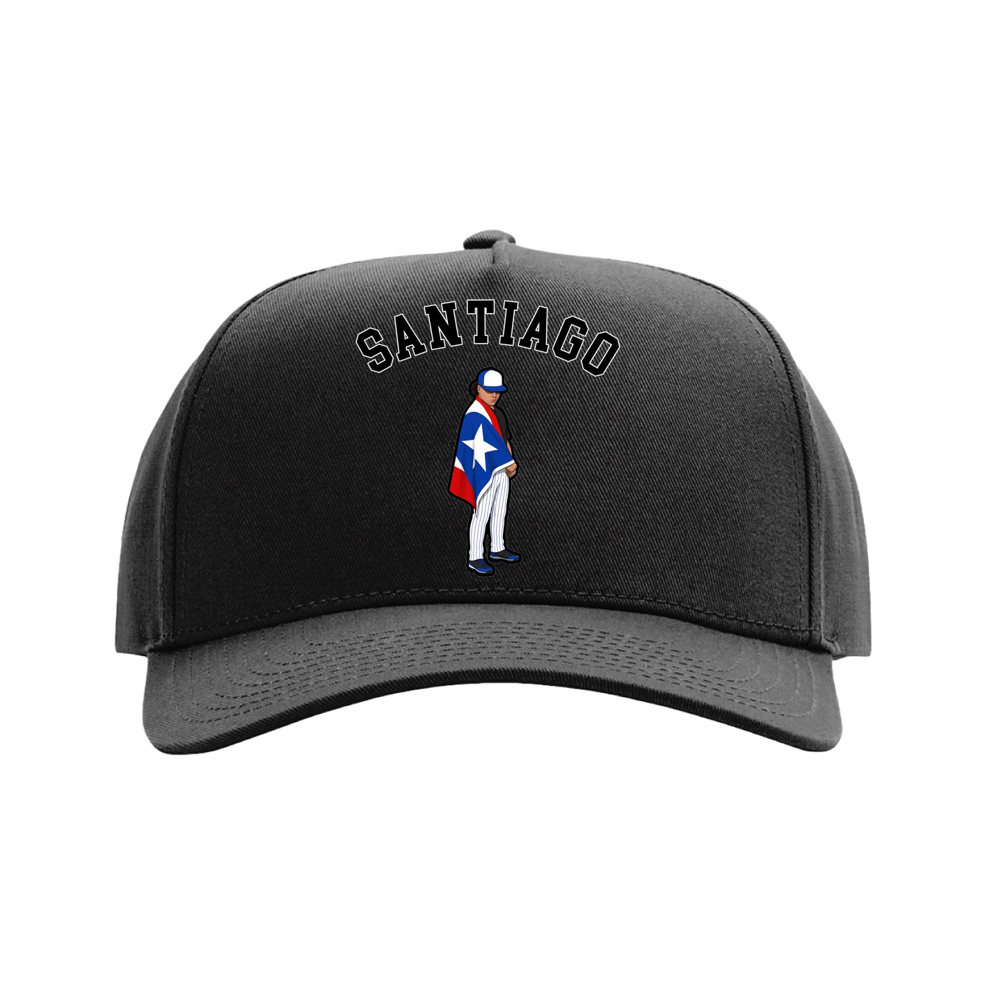 Full Fabric Five-Panel Champ Cap