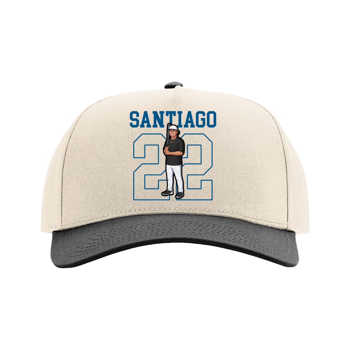 Full Fabric Five-Panel Champ Cap