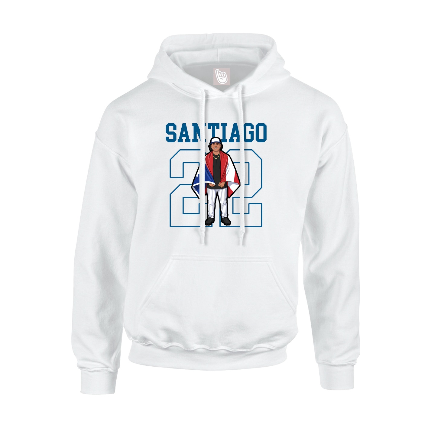 Hoodie — Shirsey in White