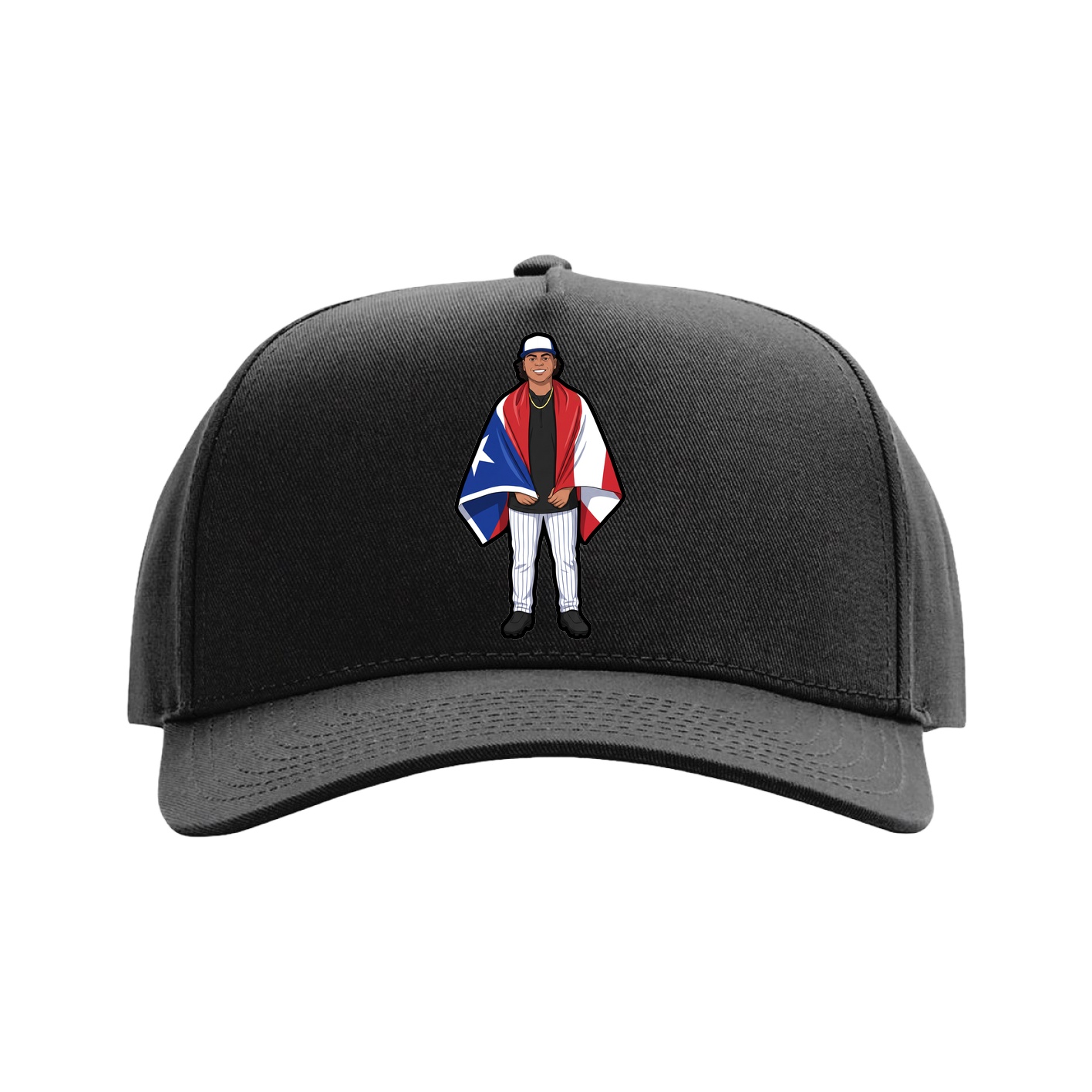 Full Fabric Five-Panel Champ Cap