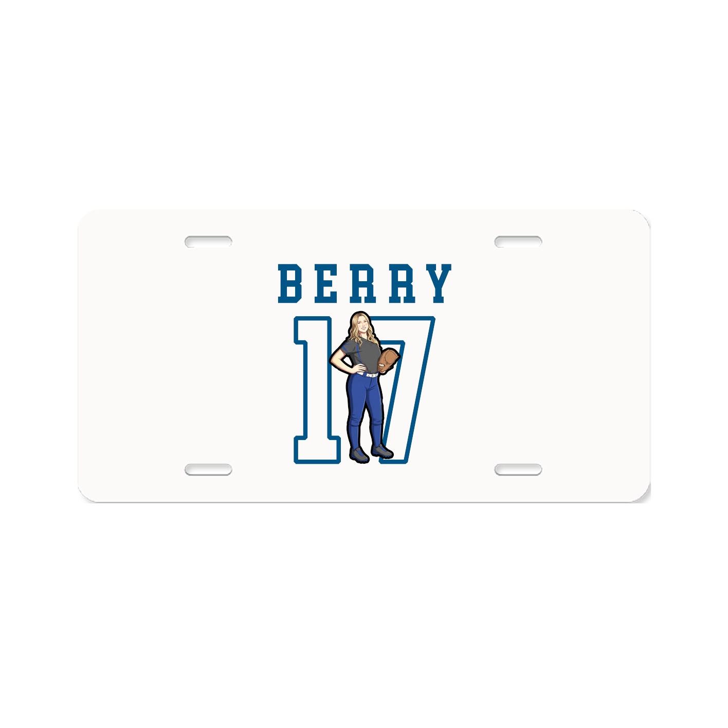 License Plate — Shirsey in Classic