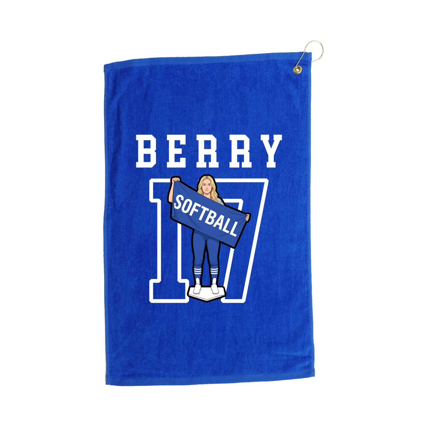 Golf Towel — Shirsey in Royal
