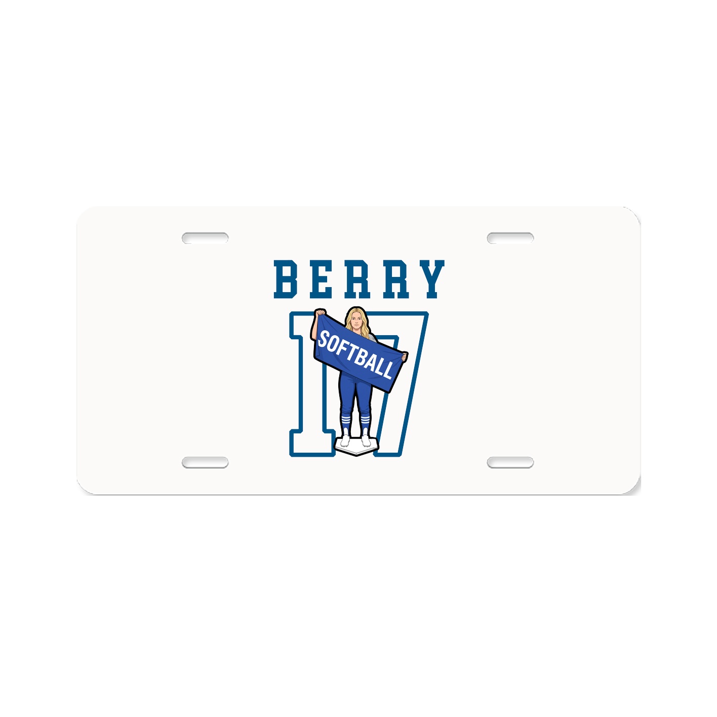License Plate — Shirsey in Classic