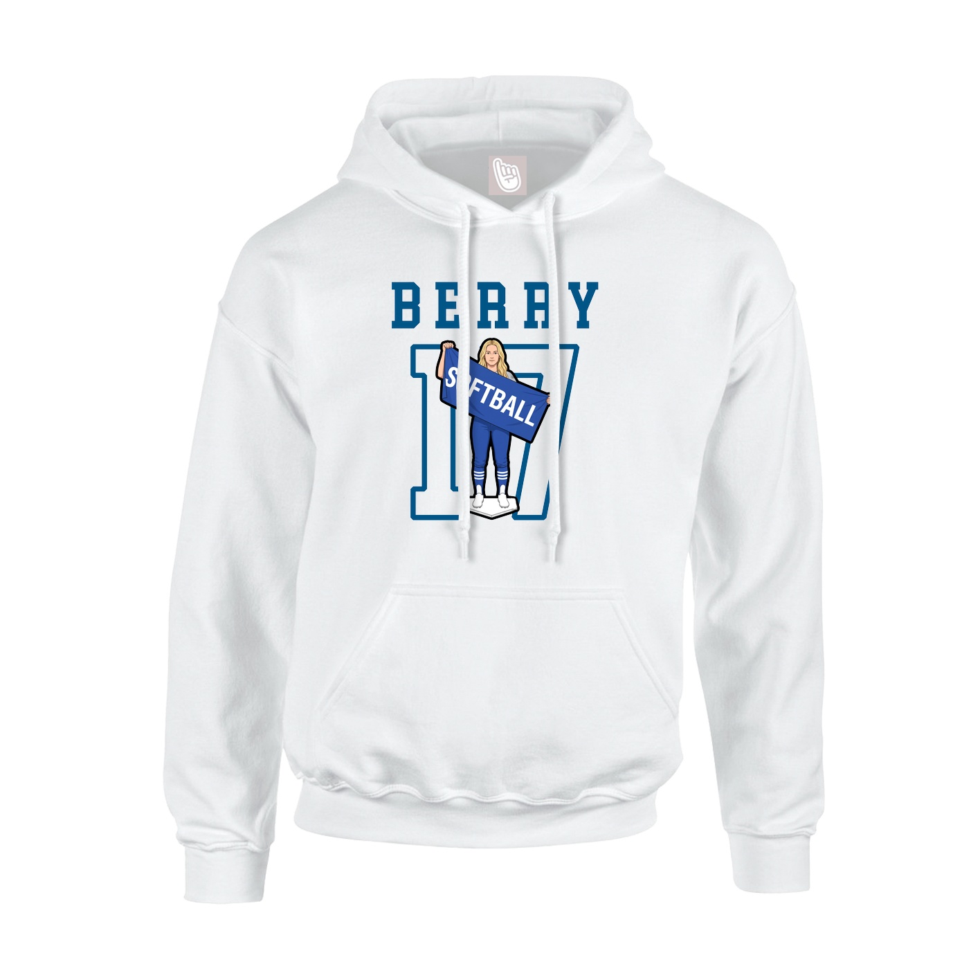Youth Hoodie — Shirsey in White