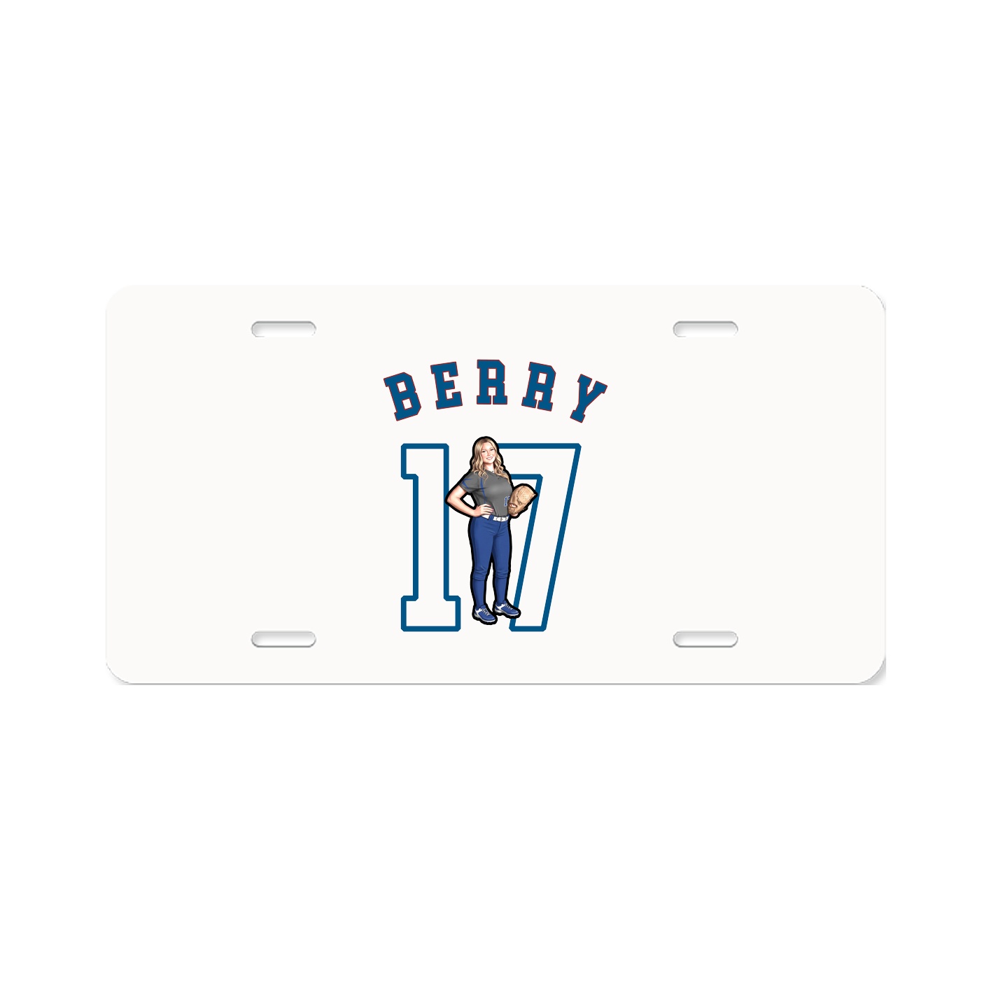 License Plate — Shirsey Arch in Classic