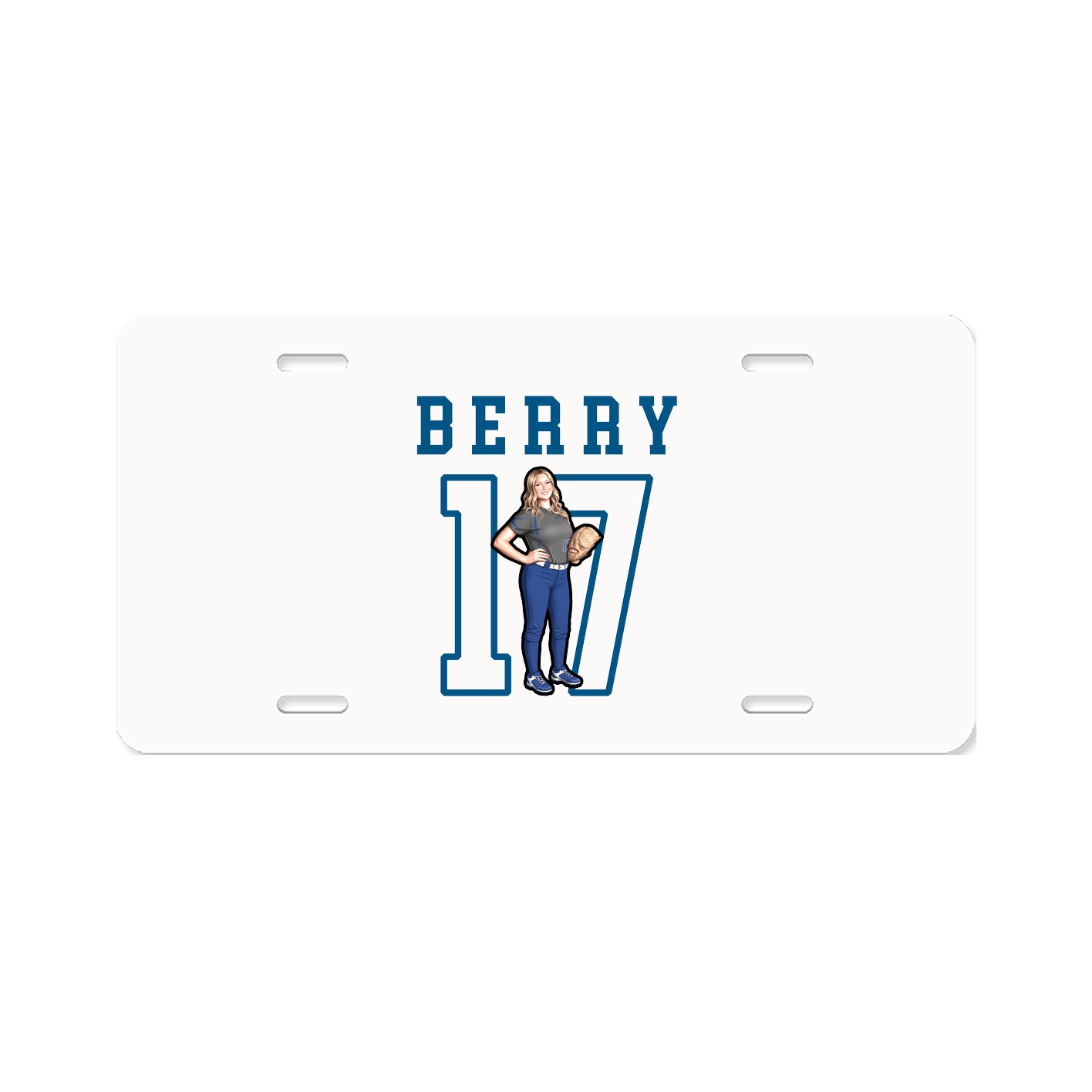 License Plate — Shirsey in Classic