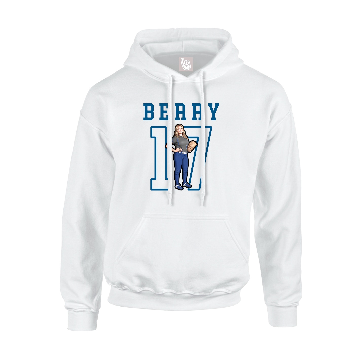 Youth Hoodie — Shirsey in White