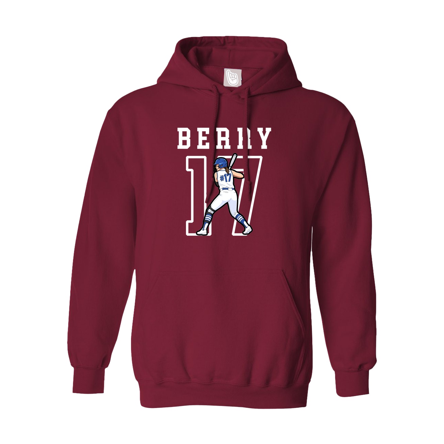 Hoodie — Shirsey in Cardinal