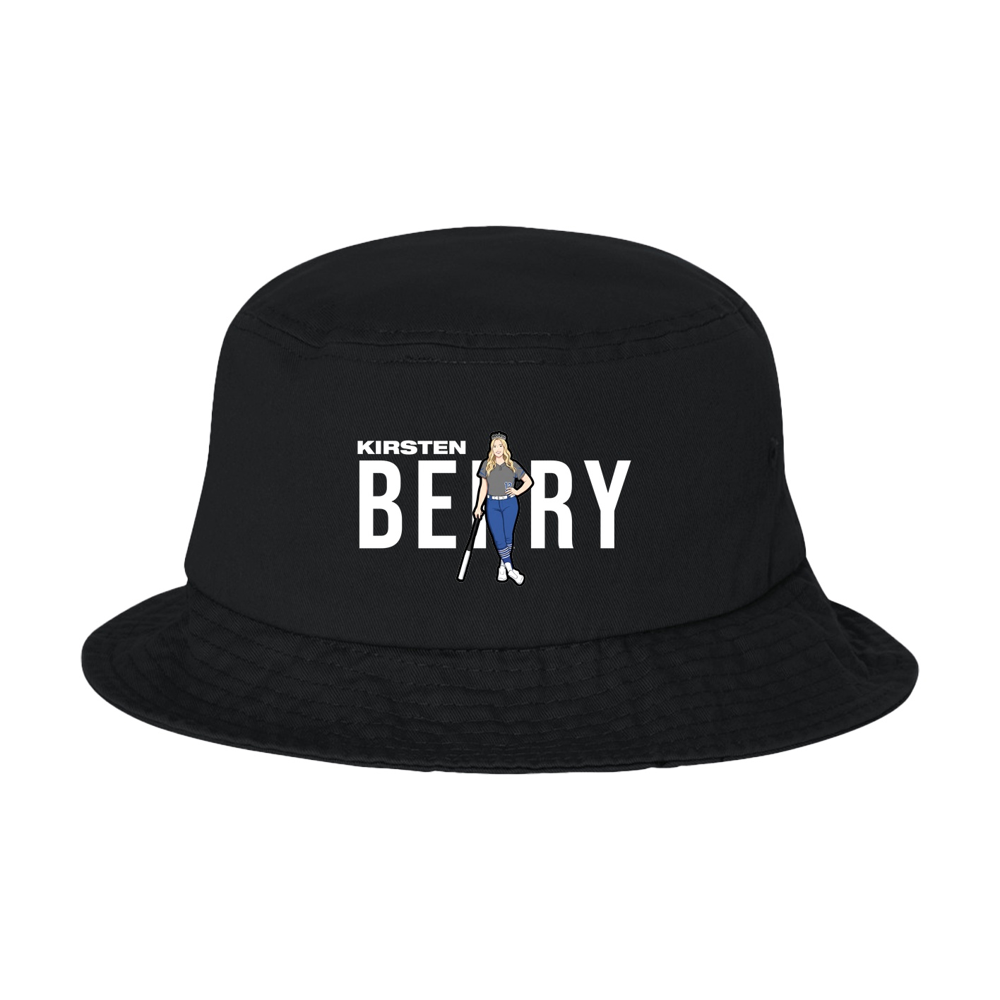 Bucket Cap — Player Name in Black