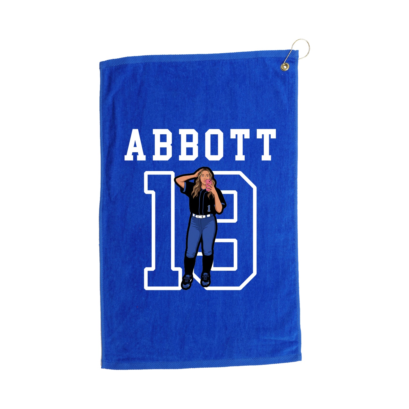 Golf Towel — Shirsey in Royal