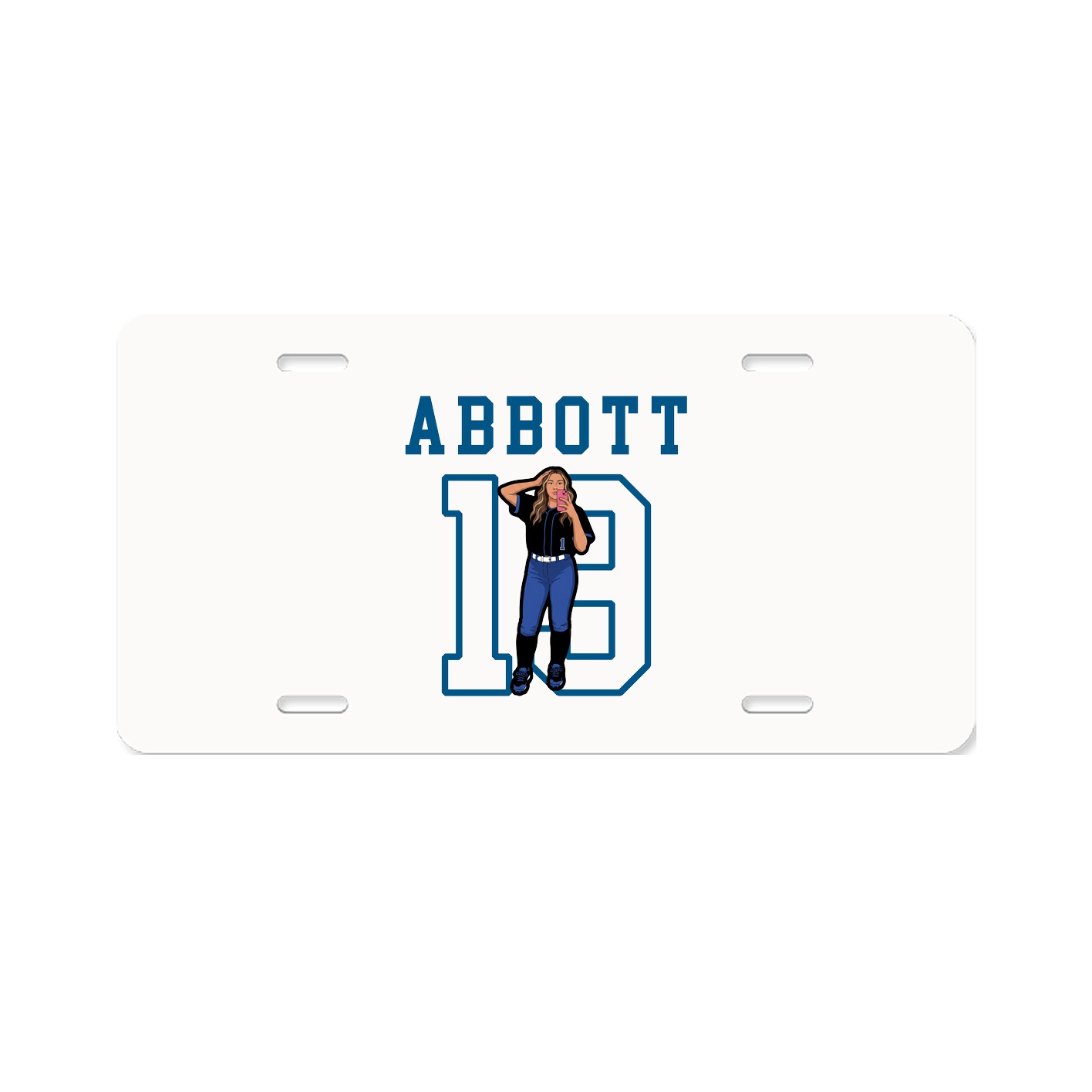 License Plate — Shirsey in Classic