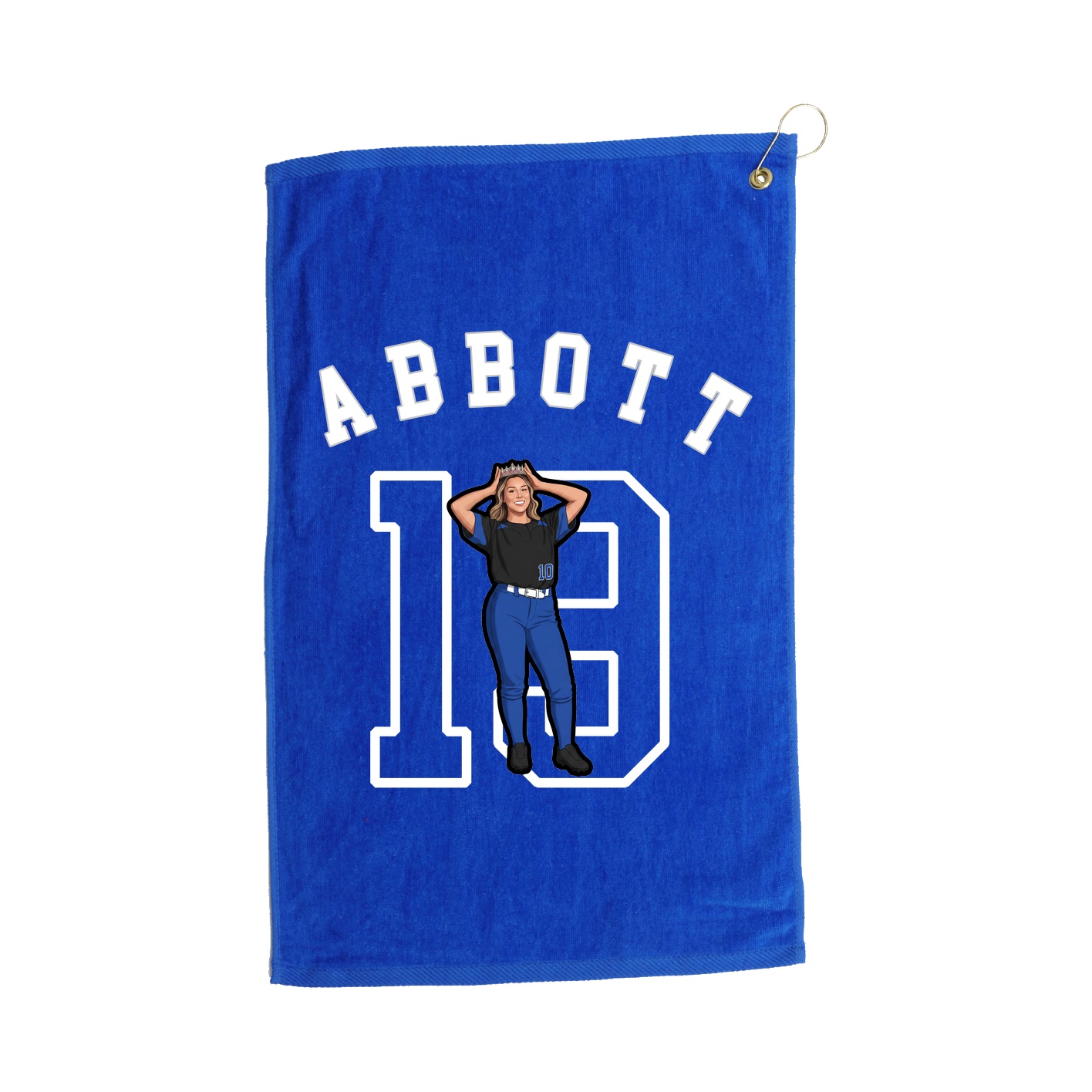 Golf Towel — Shirsey Arch in Royal