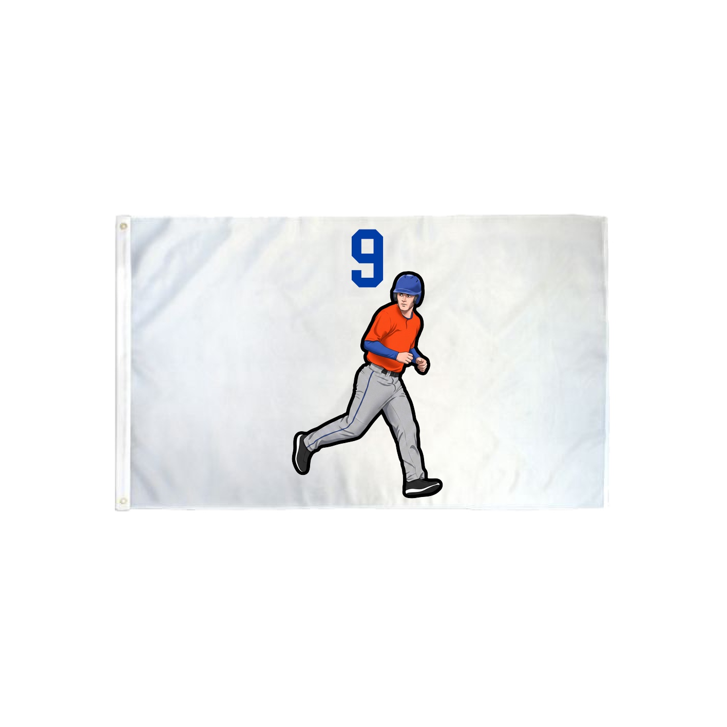 3x5 Flag — Number Top in Classic
