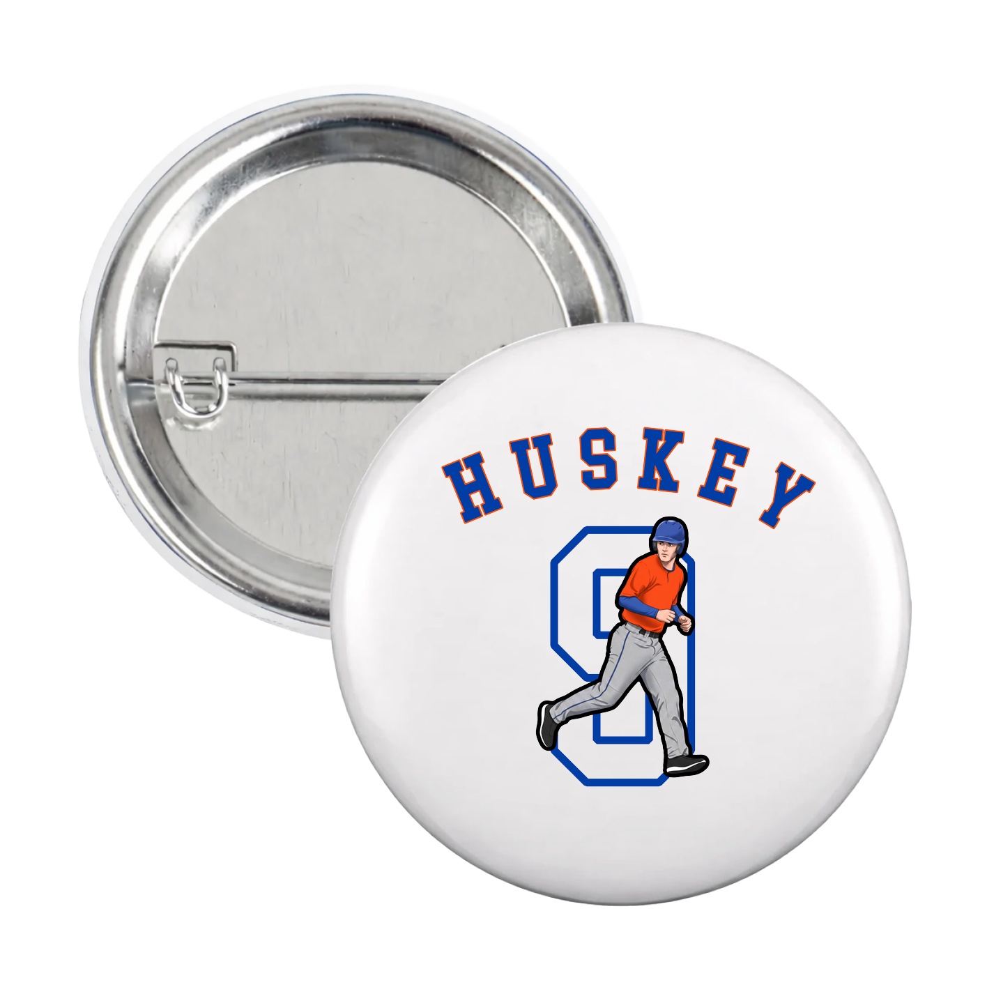 Game Day Button — Shirsey Arch in White