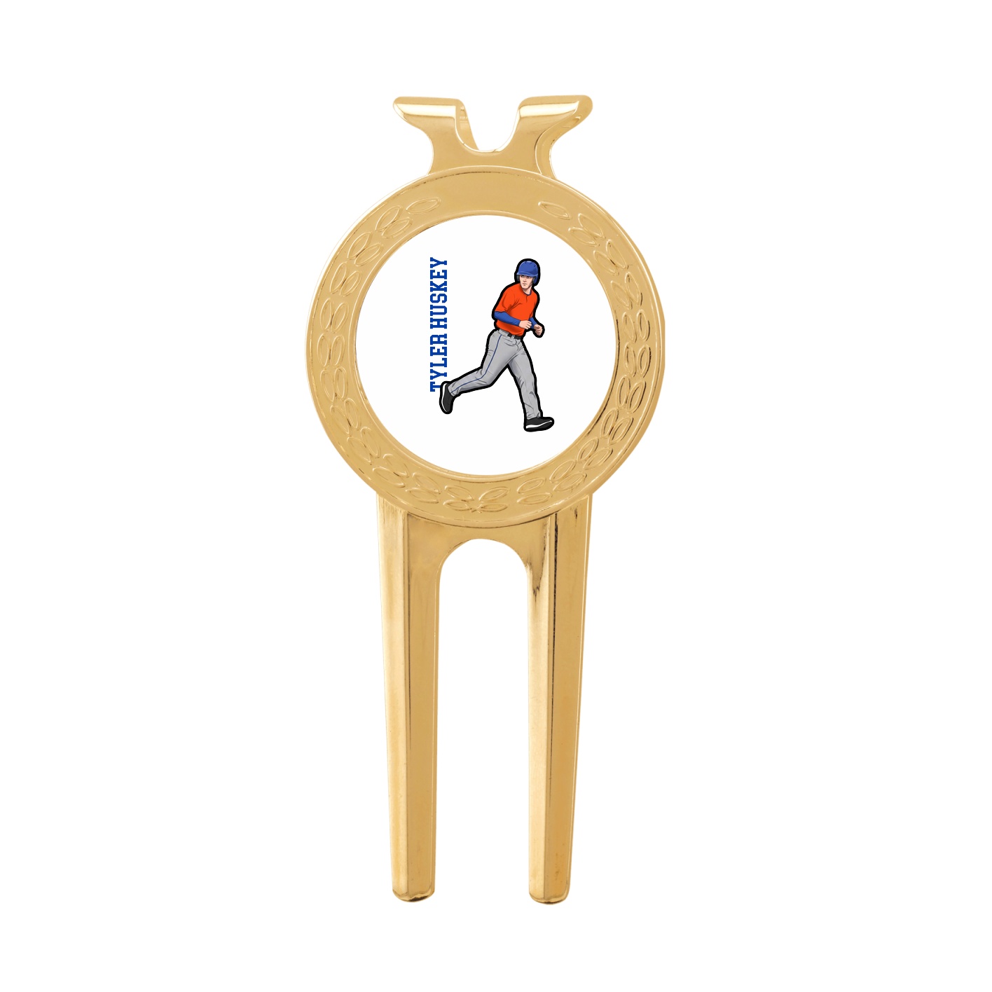 Divot Tool with Ball Marker — Name Vertical in Classic