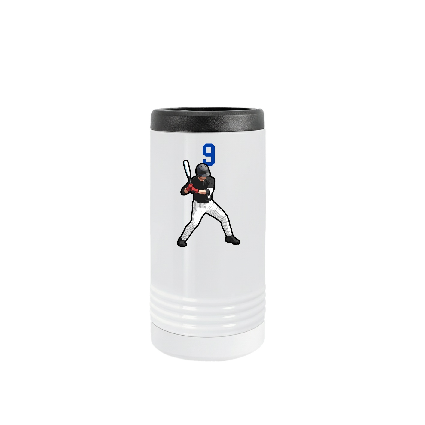 Slim Beverage Holder — Number Top in White