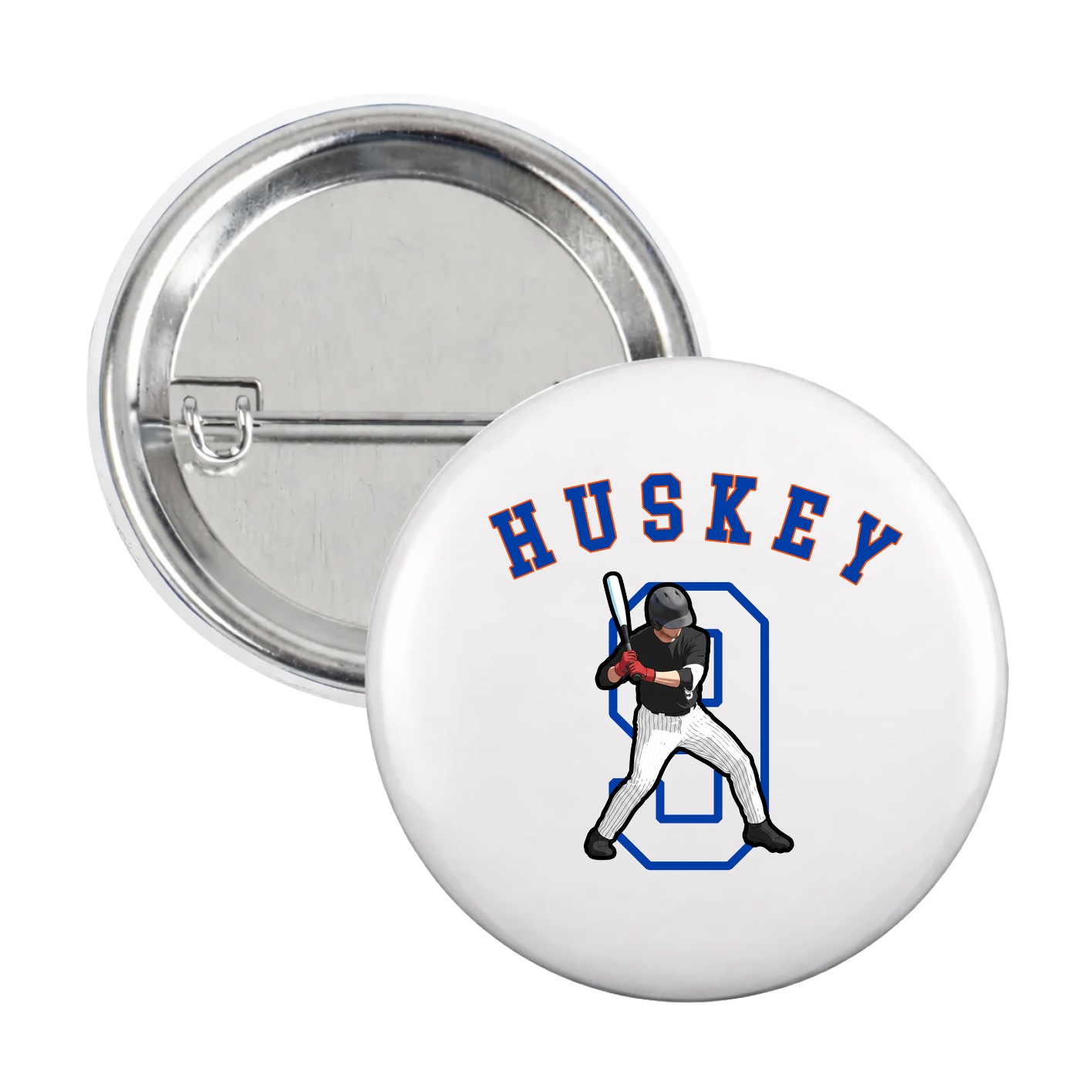 Game Day Button — Shirsey Arch in White