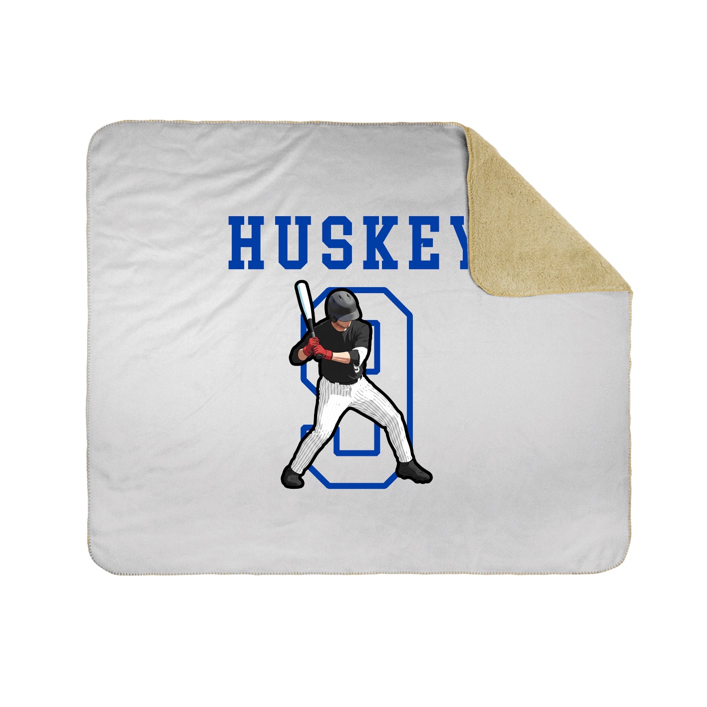 50x60 Sherpa Lined Throw Blanket