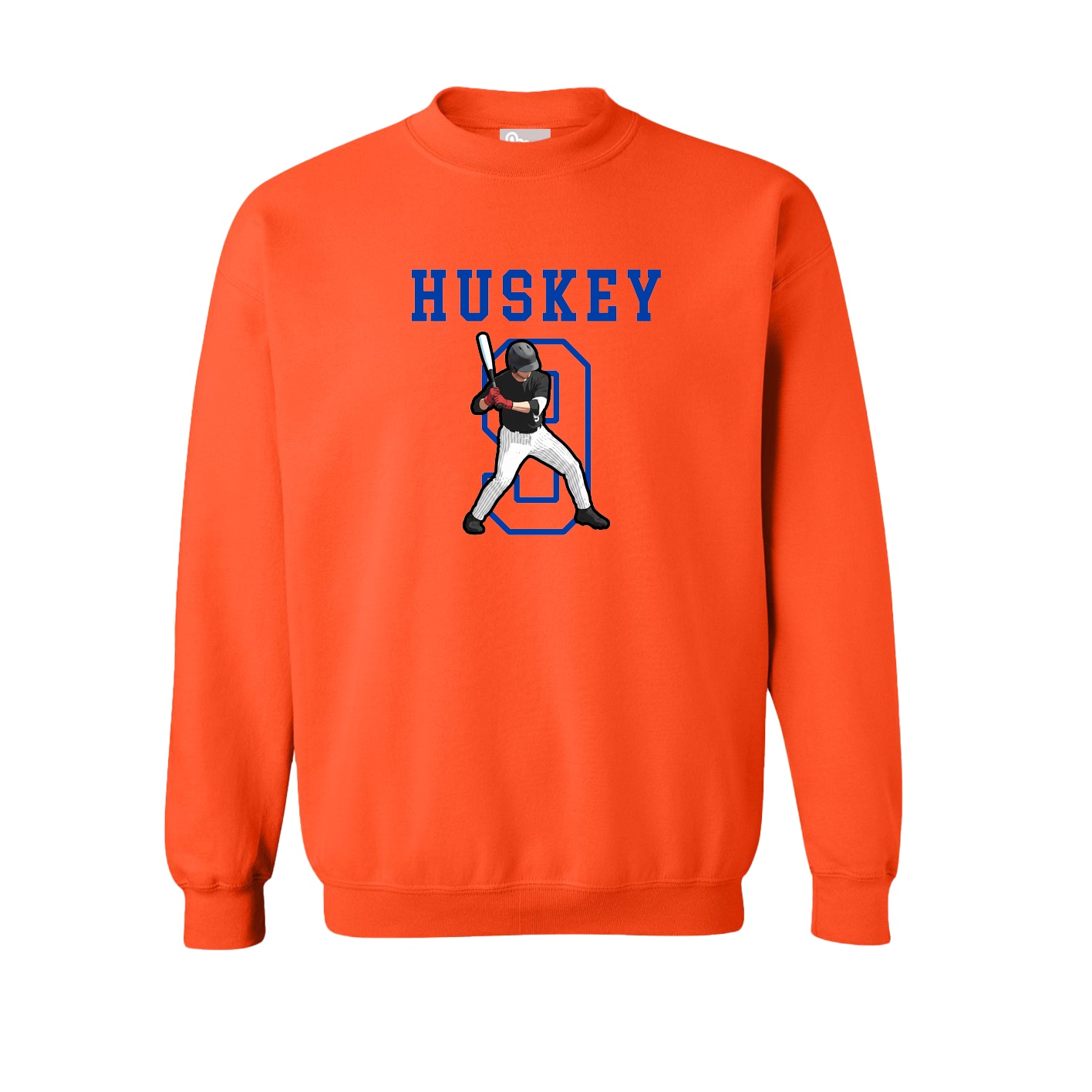 Fleece Crew — Shirsey in Orange